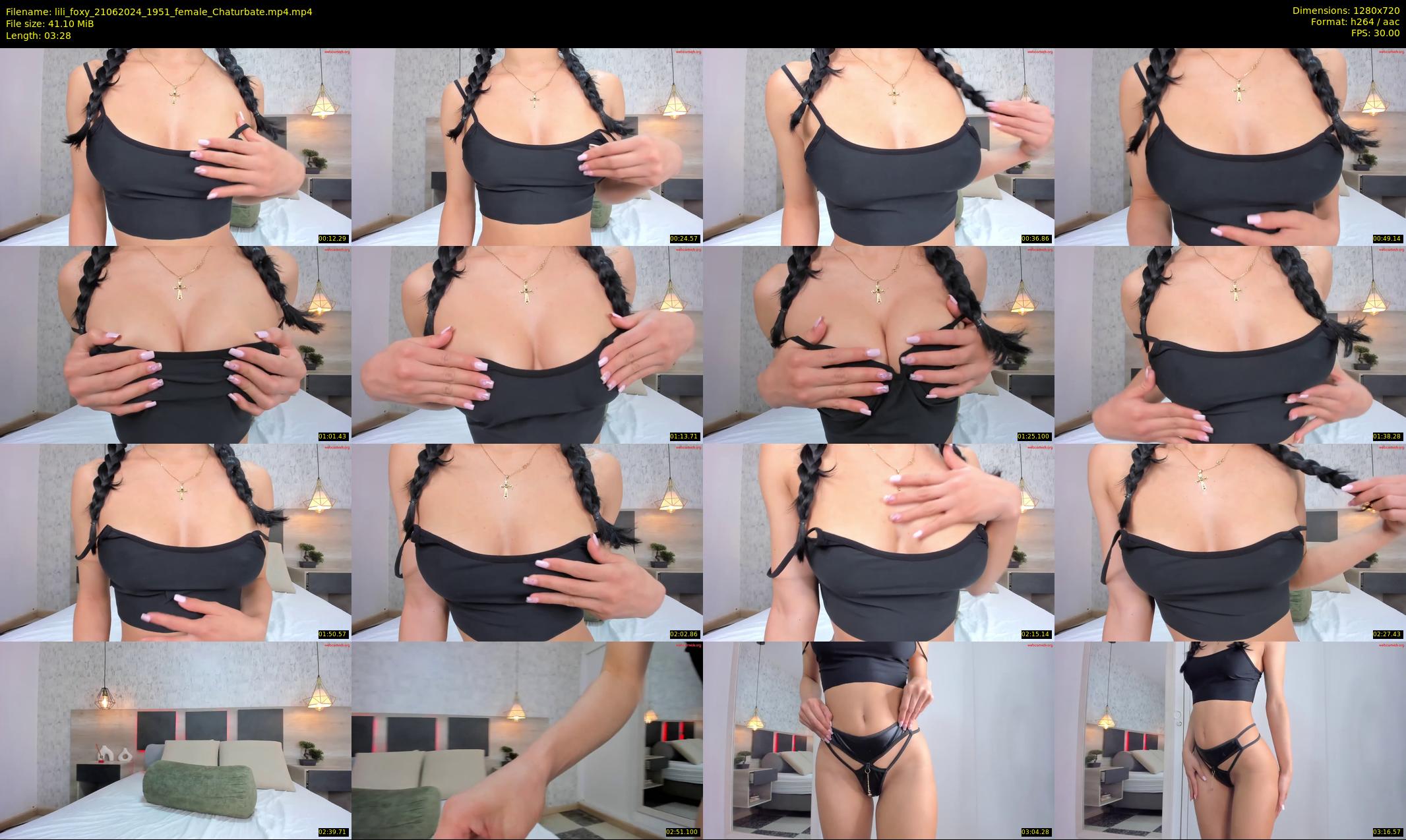lili_foxy — 4 minute Chaturbate female cam show recording, 720p, Jun 21, 2024
