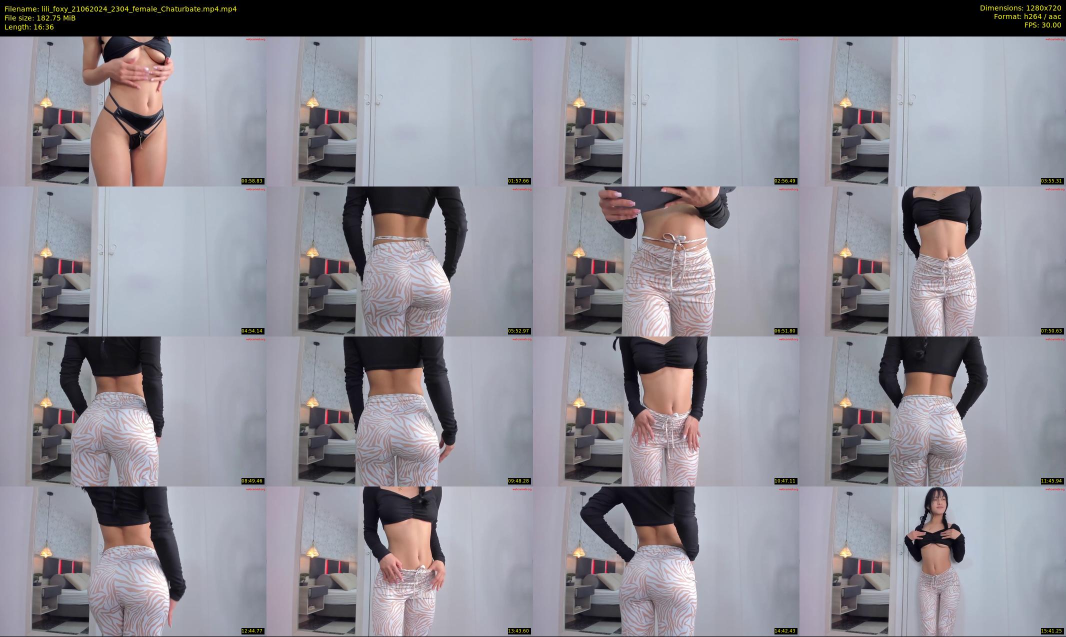lili_foxy — 17 minute Chaturbate female cam show recording, 720p, Jun 21, 2024