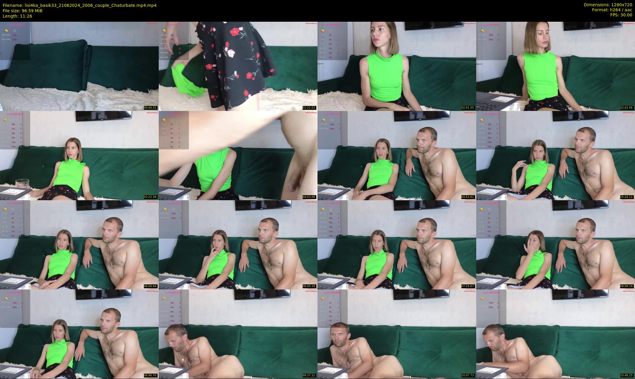 lisi4ka_basik33 — 12 minute Chaturbate couple cam show recording, 720p, Jun 21, 2024