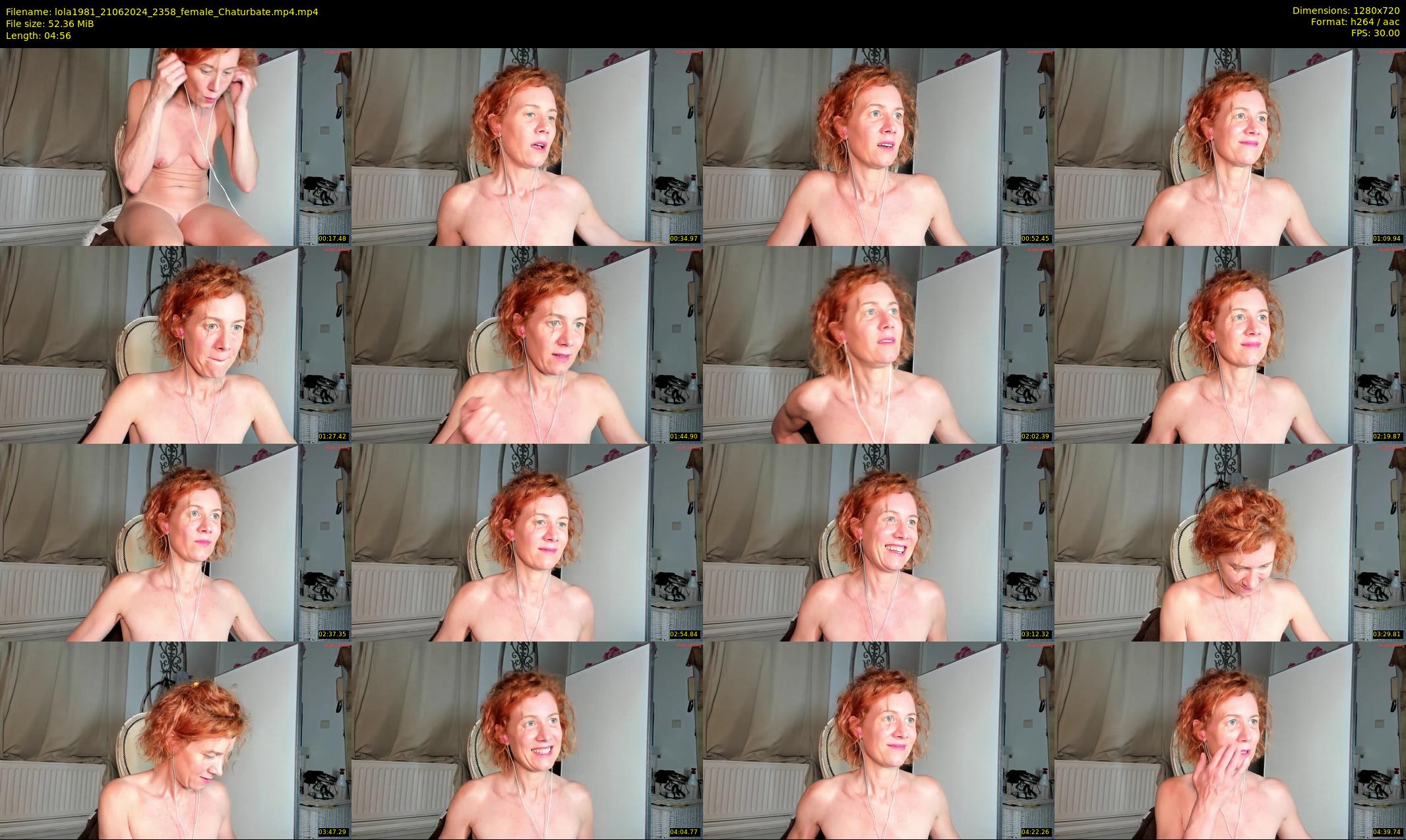 lola1981 — 5 minute Chaturbate female cam show recording, 720p, Jun 21, 2024
