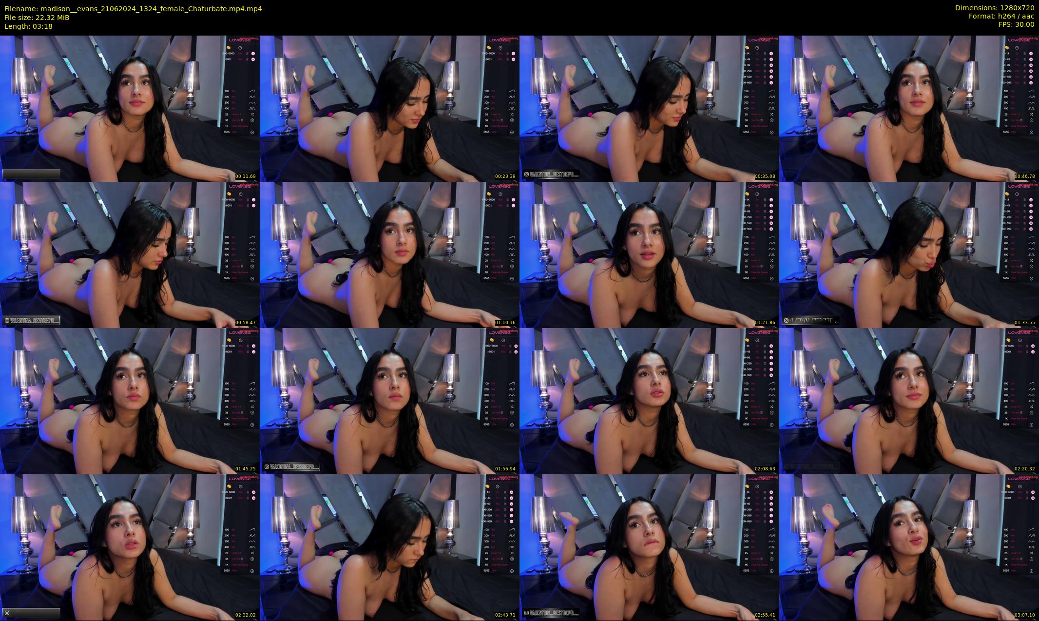 madison__evans — 4 minute Chaturbate female cam show recording, 720p, Jun 21, 2024
