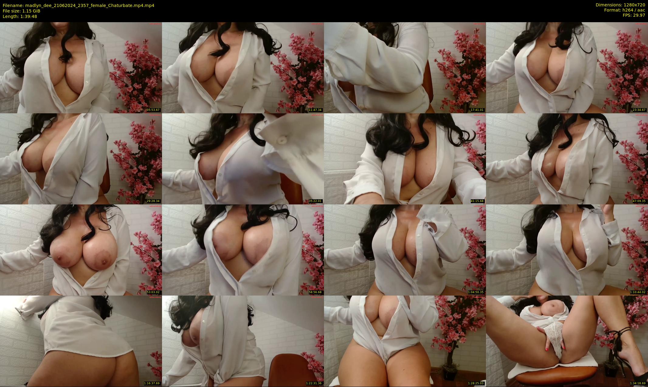 madlyn_dee — 100 minute Chaturbate female cam show recording, 720p, Jun 21, 2024