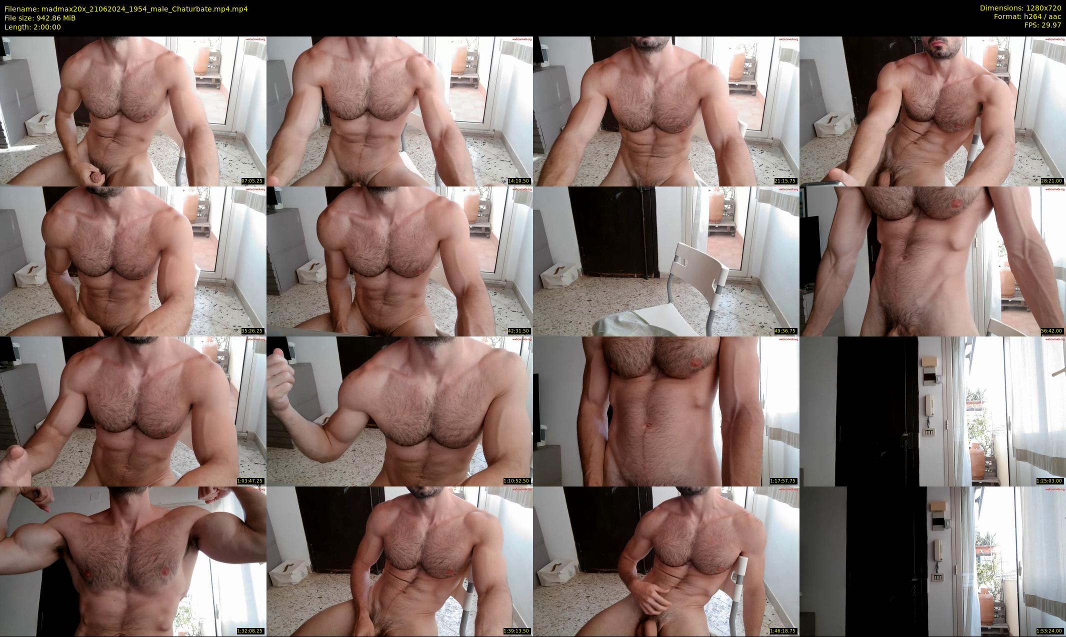 madmax20x — 120 minute Chaturbate male cam show recording, 720p, Jun 21, 2024