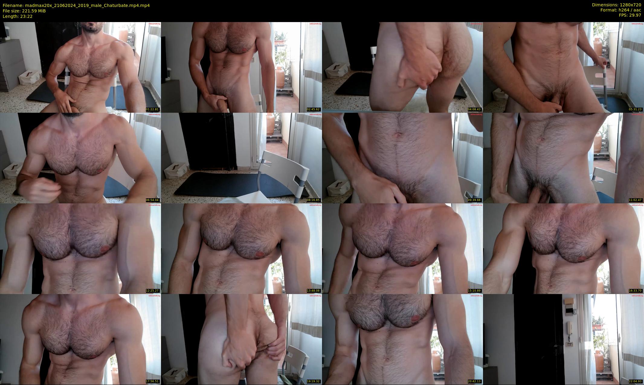 madmax20x — 24 minute Chaturbate male cam show recording, 720p, Jun 21, 2024