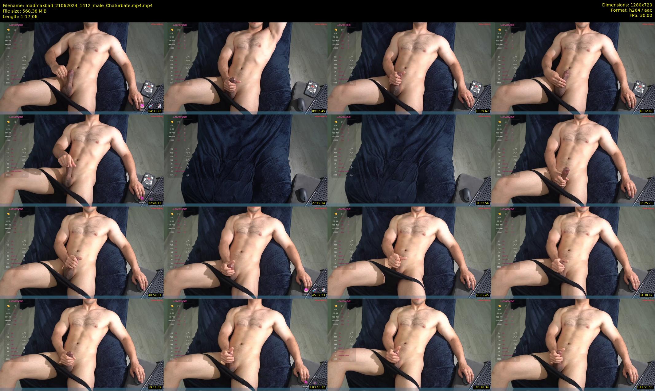 madmaxbad — 78 minute Chaturbate male cam show recording, 720p, Jun 21, 2024