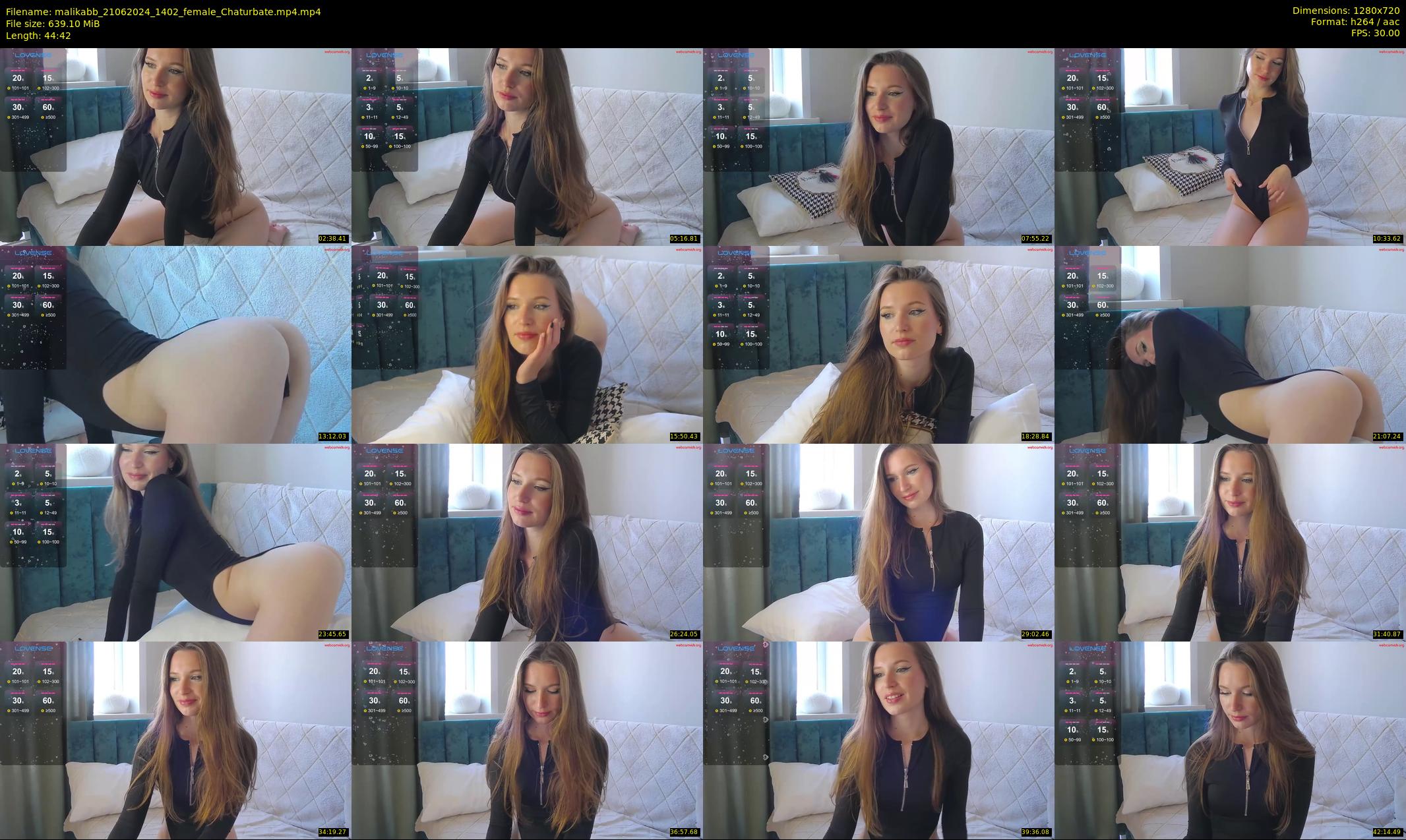 malikabb — 45 minute Chaturbate female cam show recording, 720p, Jun 21, 2024