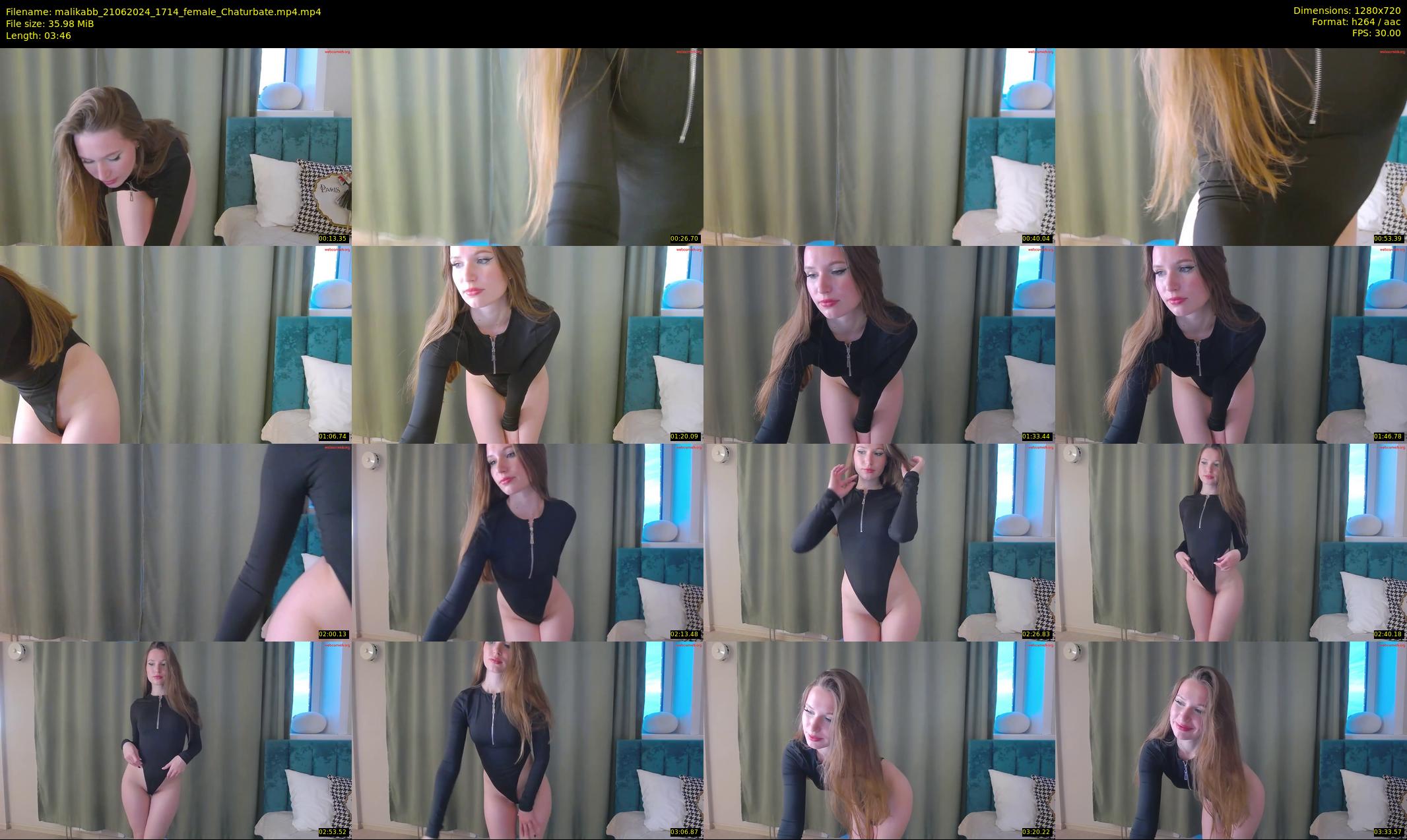 malikabb — 4 minute Chaturbate female cam show recording, 720p, Jun 21, 2024