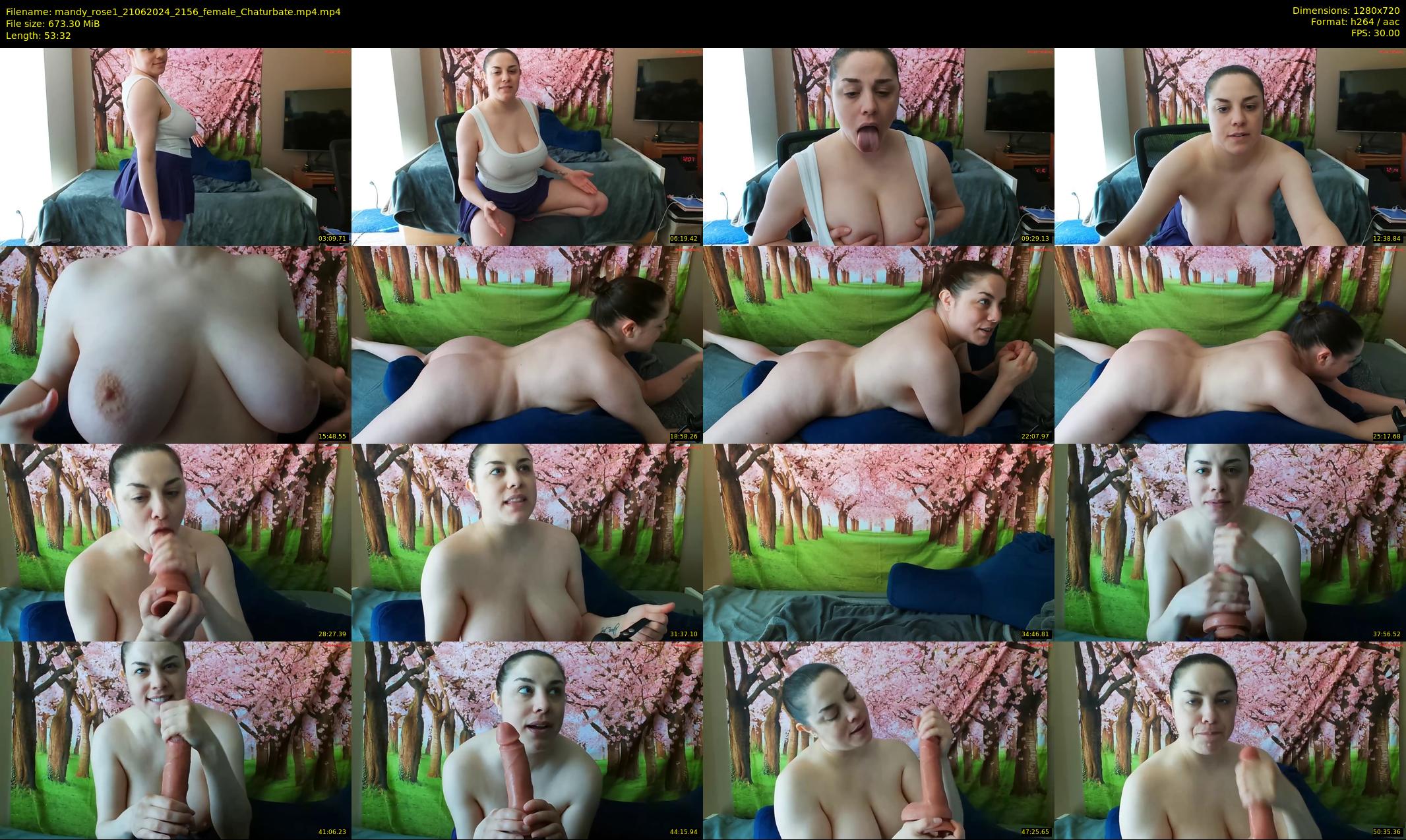 mandy_rose1 — 54 minute Chaturbate female cam show recording, 720p, Jun 21, 2024