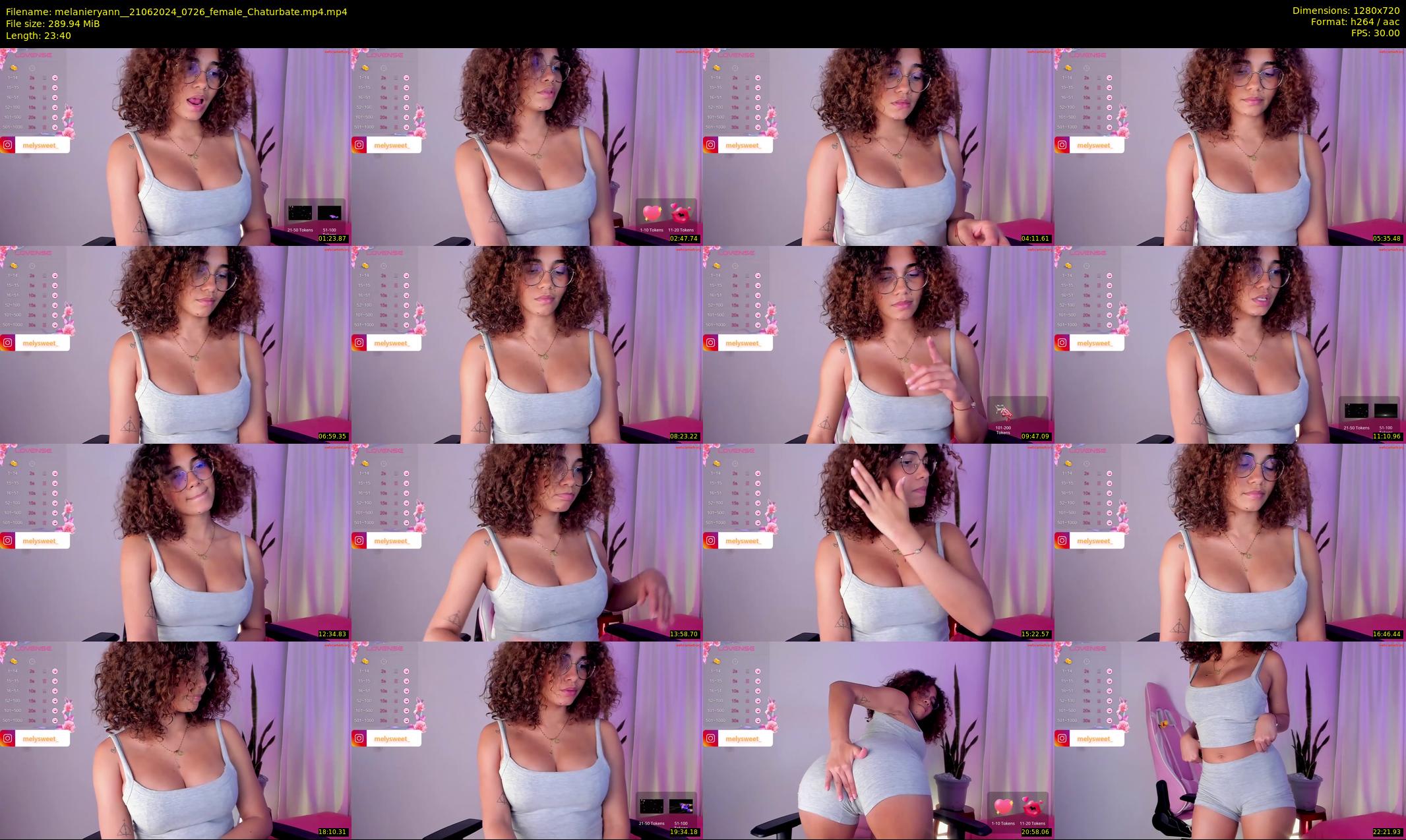 melanieryann_ — 24 minute Chaturbate female cam show recording, 720p, Jun 21, 2024