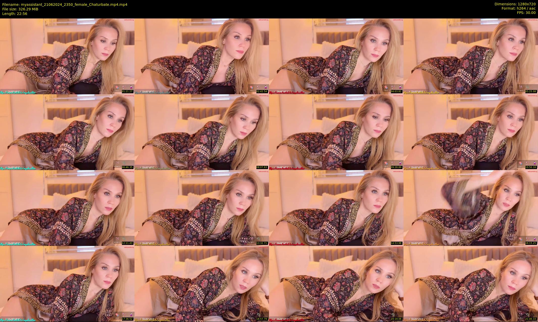 myassistant — 23 minute Chaturbate female cam show recording, 720p, Jun 21, 2024