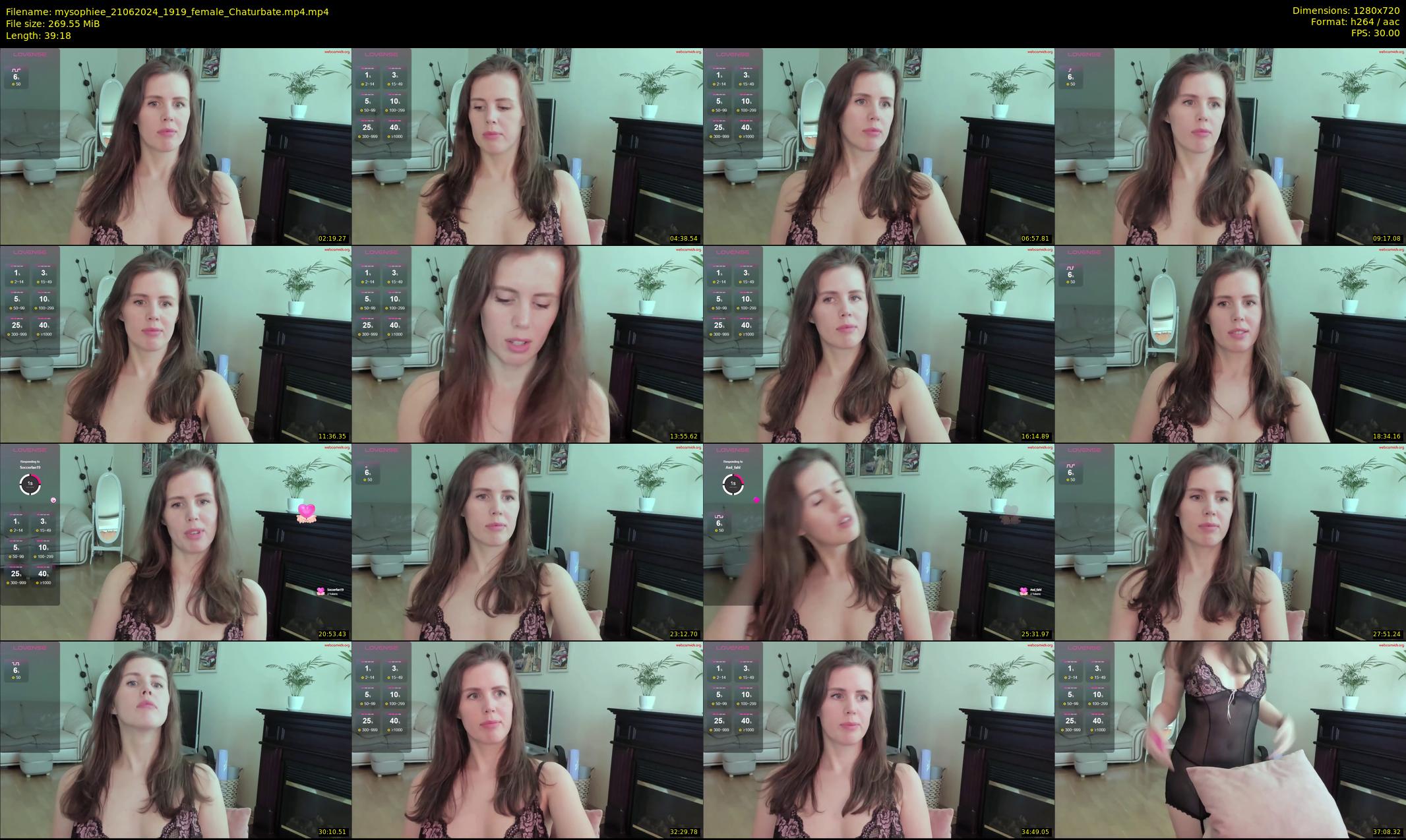 mysophiee — 40 minute Chaturbate female cam show recording, 720p, Jun 21, 2024