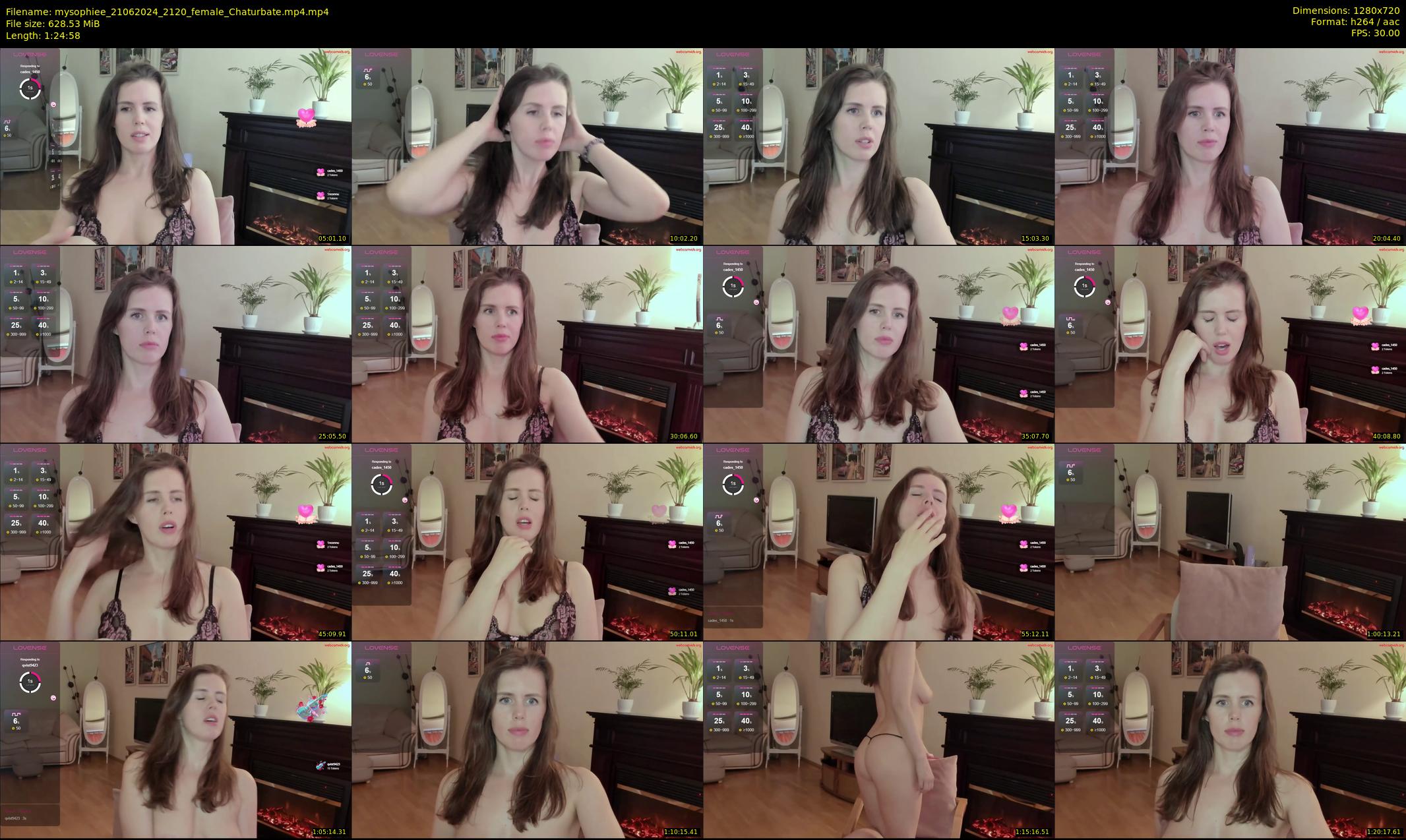 mysophiee — 85 minute Chaturbate female cam show recording, 720p, Jun 21, 2024