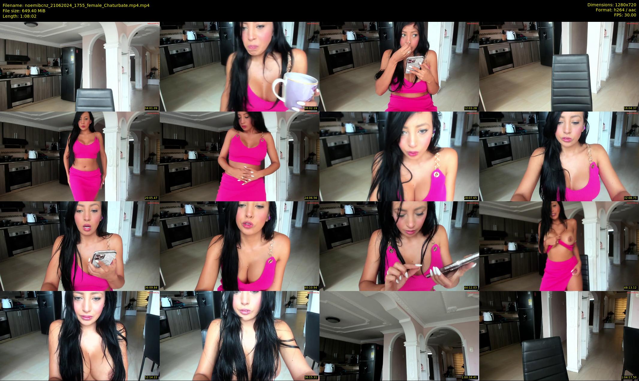 noemibcnz — 69 minute Chaturbate couple cam show recording, 720p, Jun 21, 2024