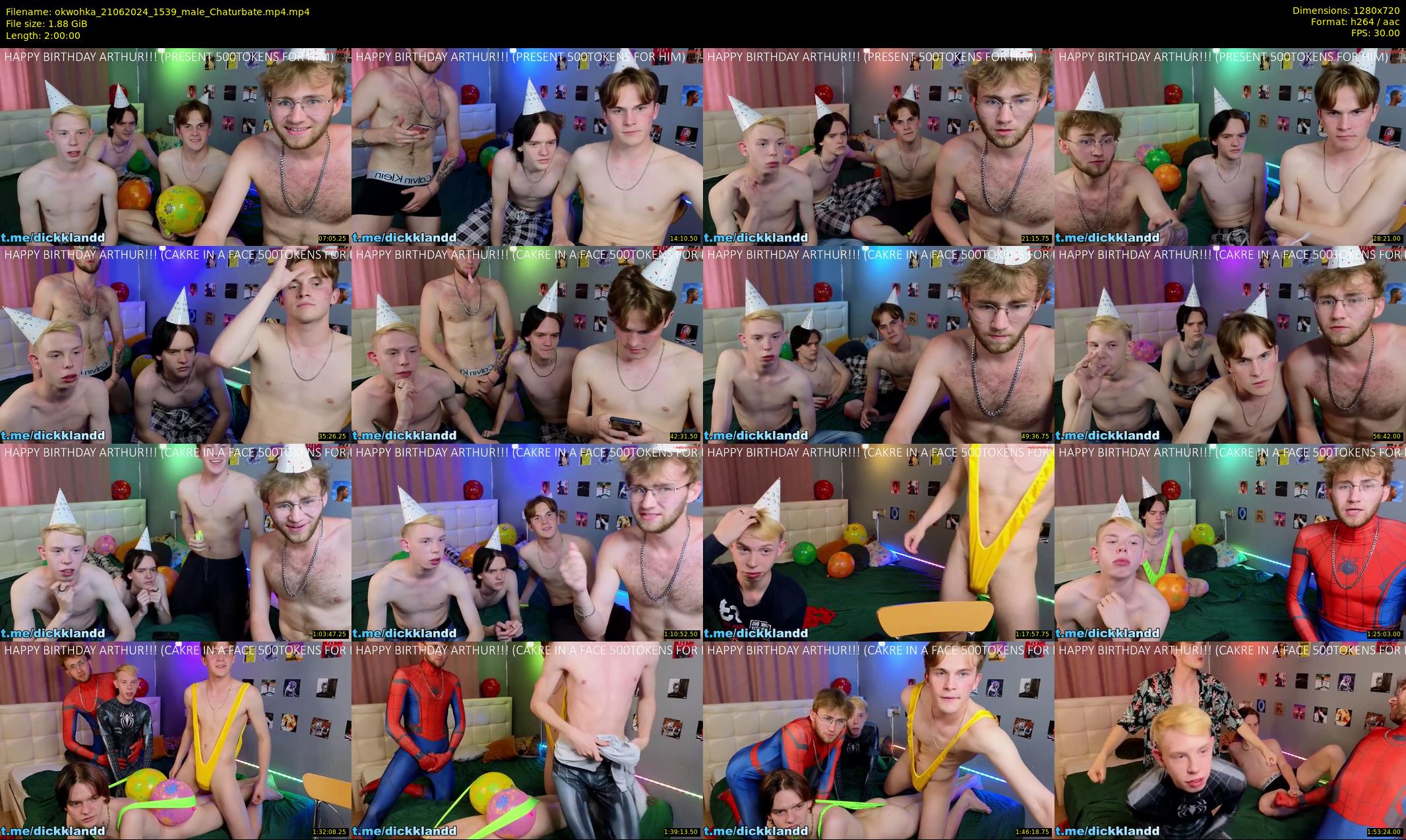 okwohka — 120 minute Chaturbate couple cam show recording, 720p, Jun 21, 2024