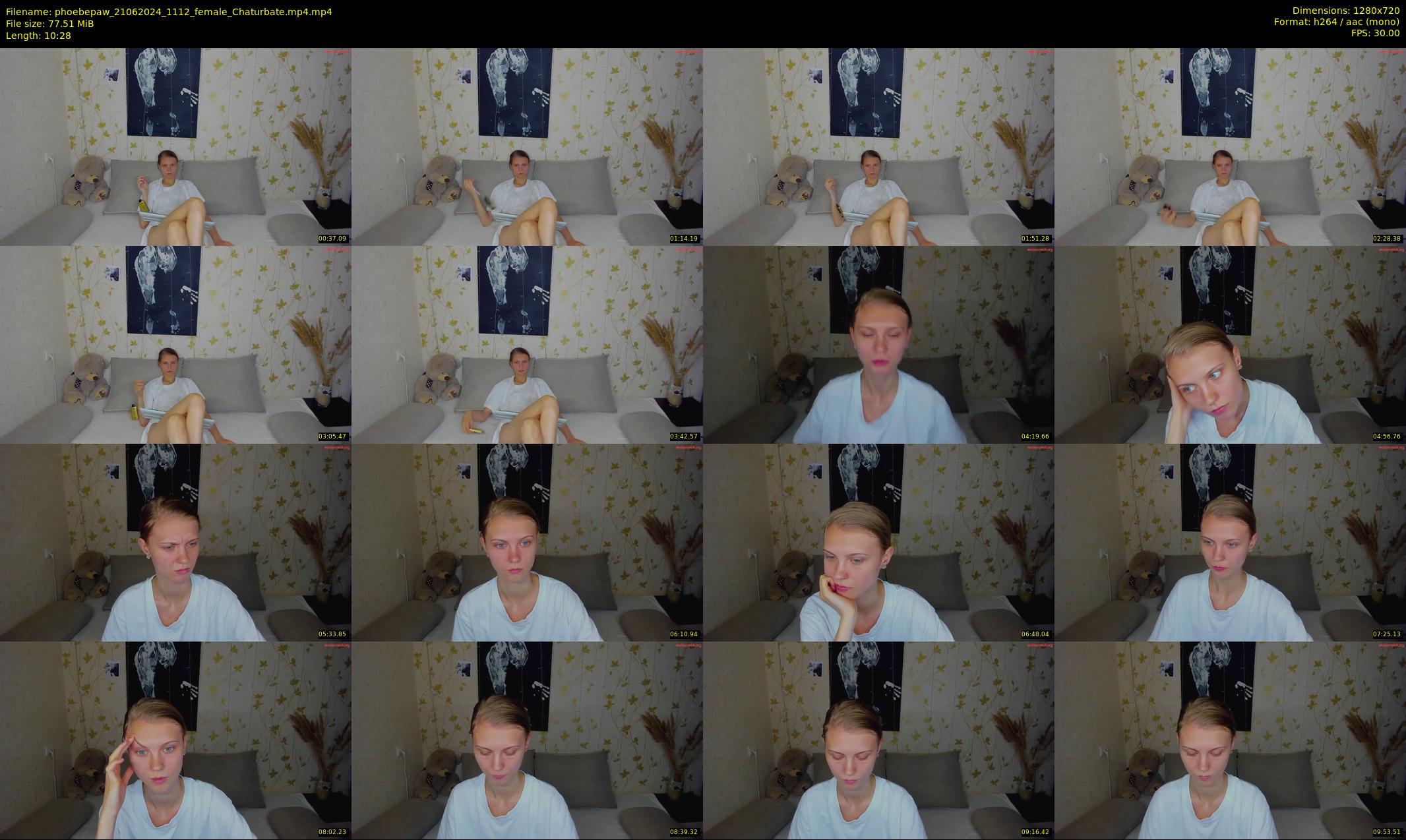 phoebepaw — 11 minute Chaturbate female cam show recording, 720p, Jun 21, 2024