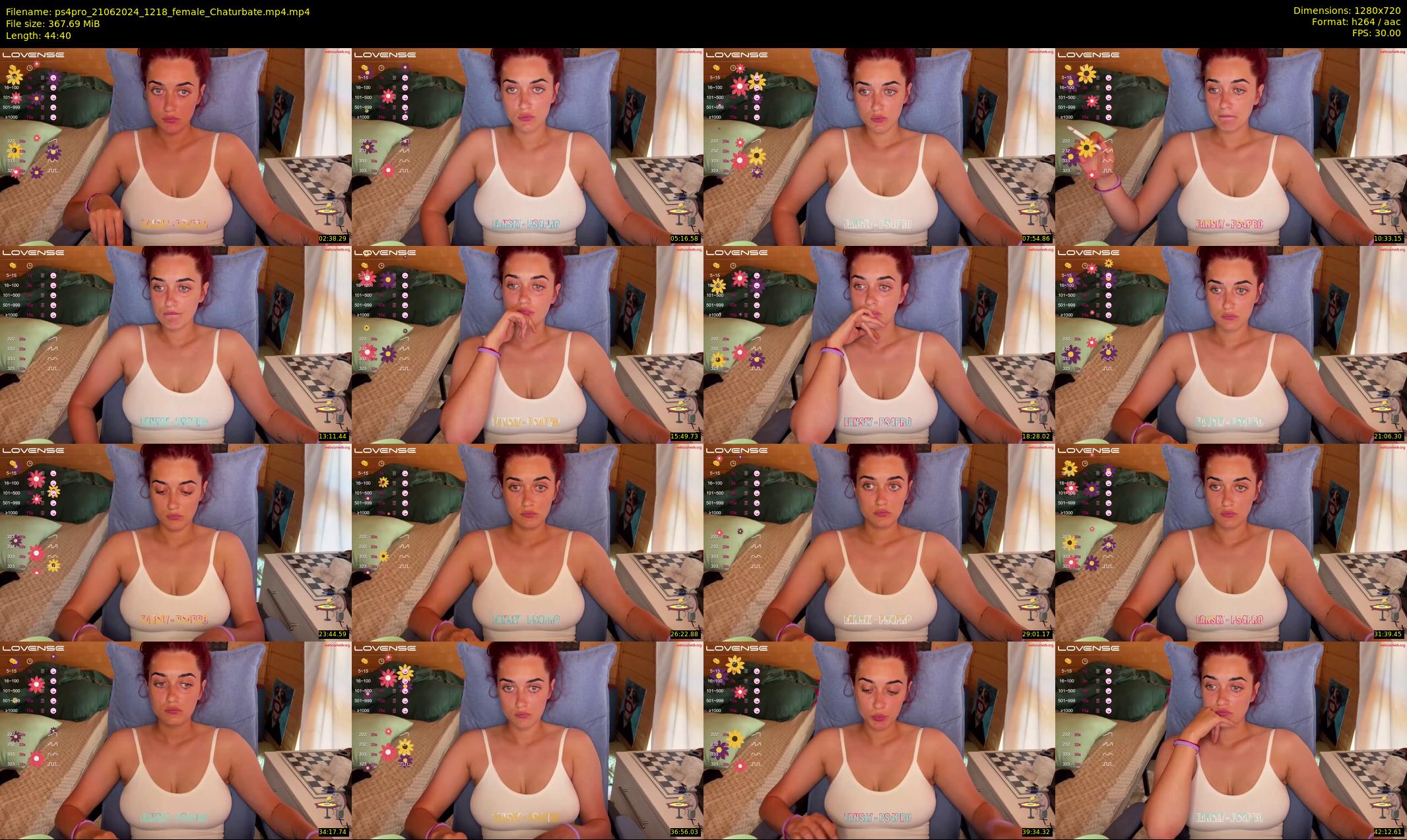 ps4pro — 45 minute Chaturbate female cam show recording, 720p, Jun 21, 2024