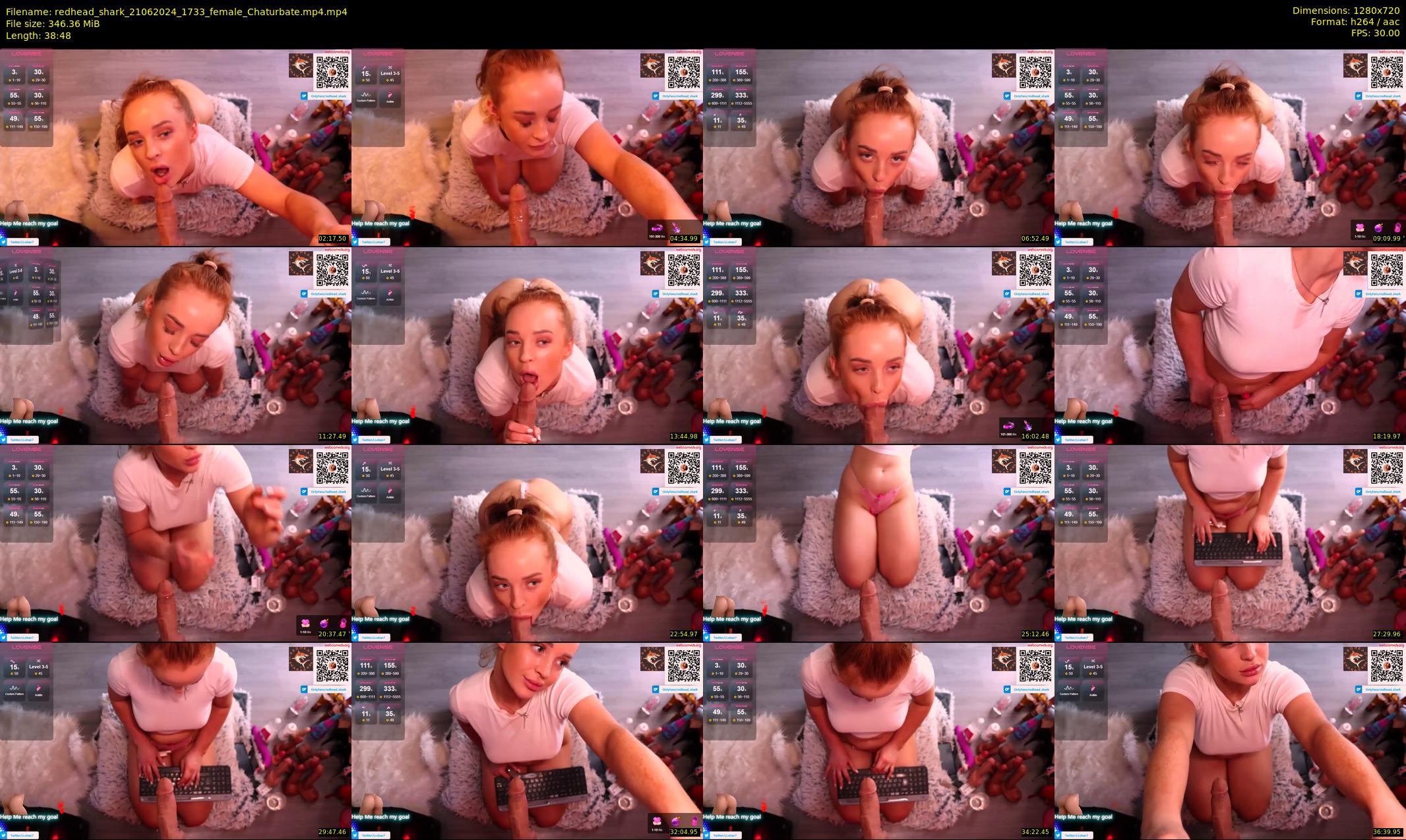 redhead_shark — 39 minute Chaturbate female cam show recording, 720p, Jun 21, 2024