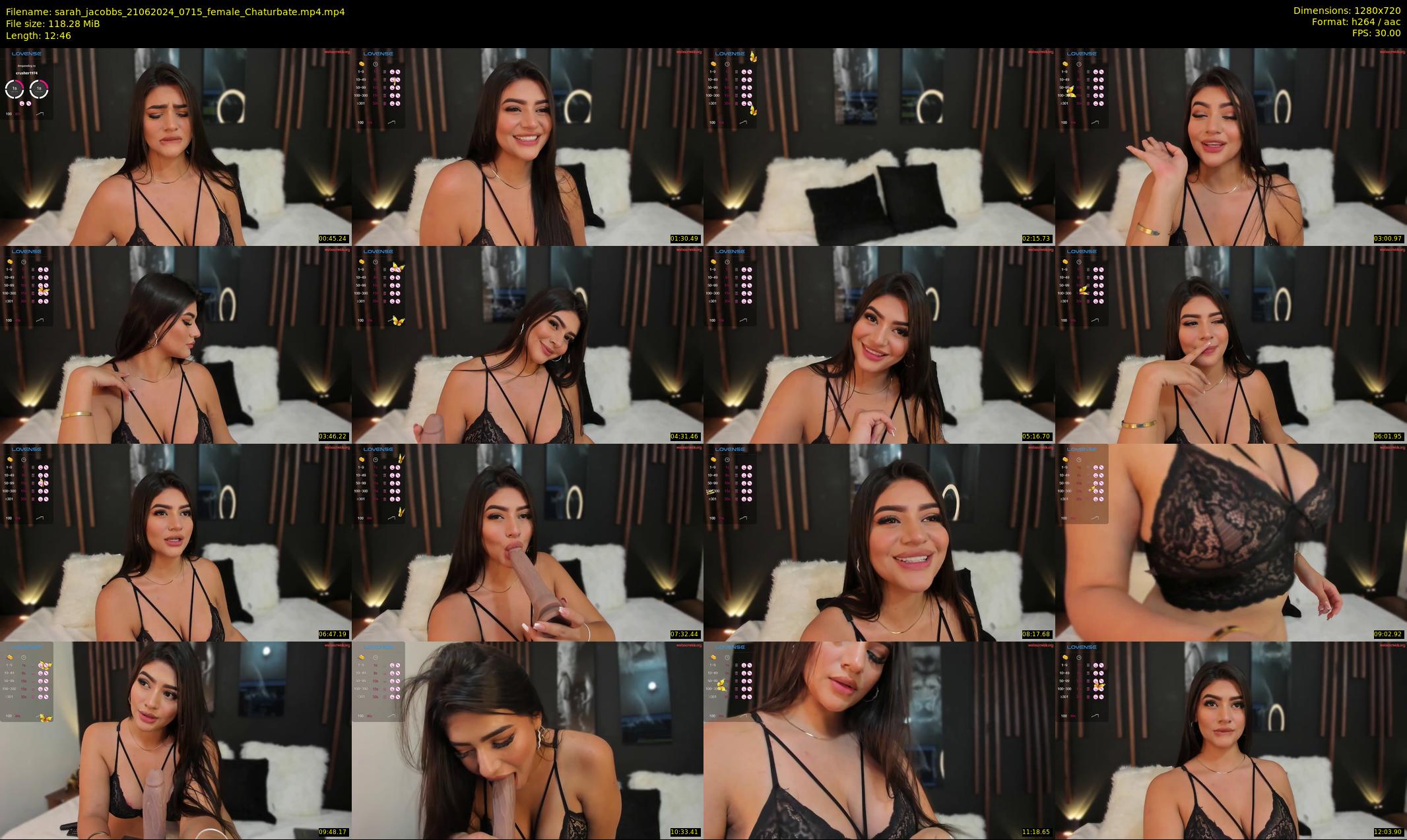 sarah_jacobbs — 13 minute Chaturbate female cam show recording, 720p, Jun 21, 2024