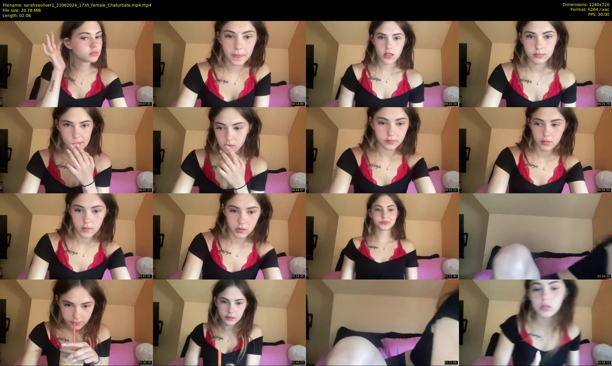 sarahxaoliver1 — 3 minute Chaturbate couple cam show recording, 720p, Jun 21, 2024