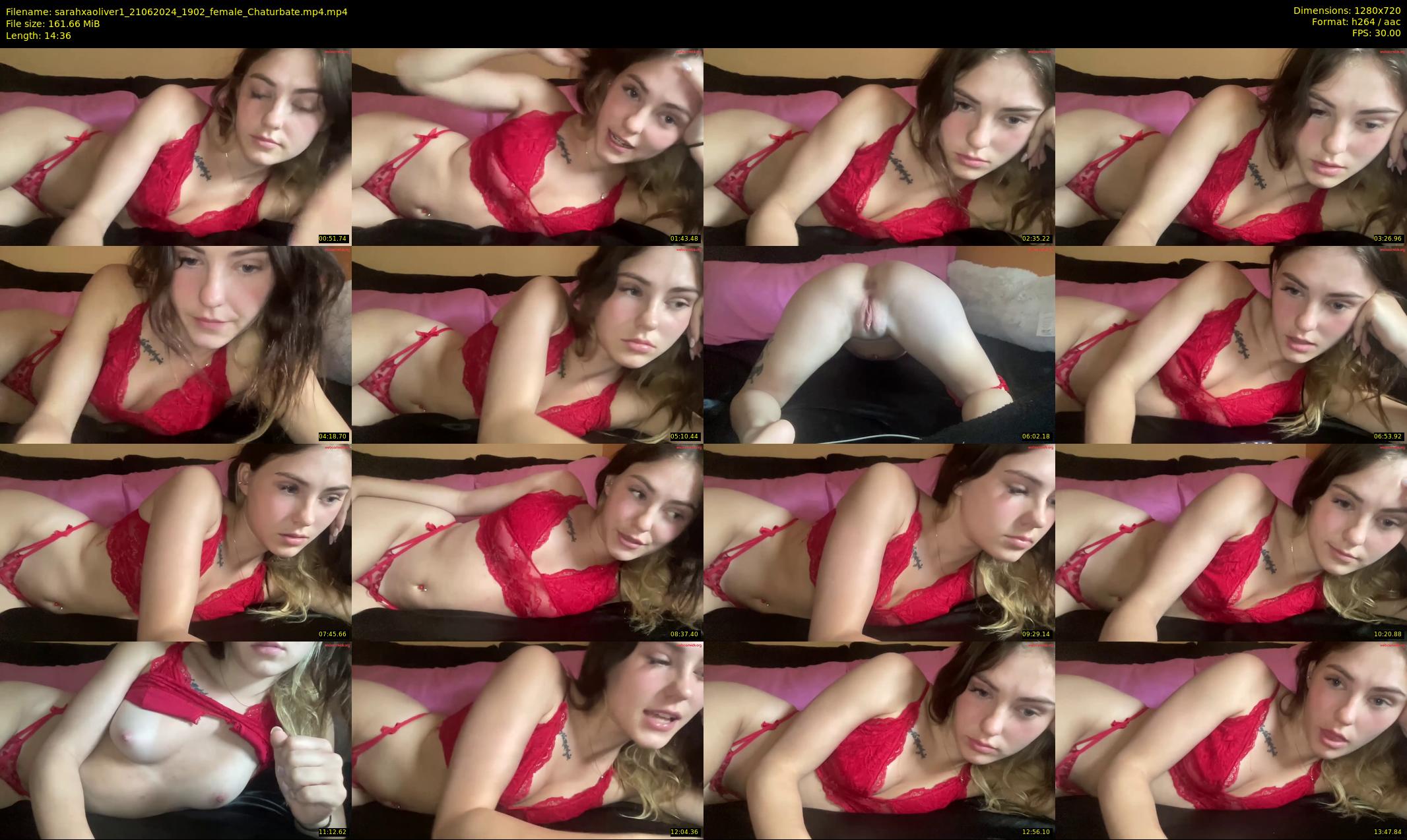 sarahxaoliver1 — 15 minute Chaturbate couple cam show recording, 720p, Jun 21, 2024