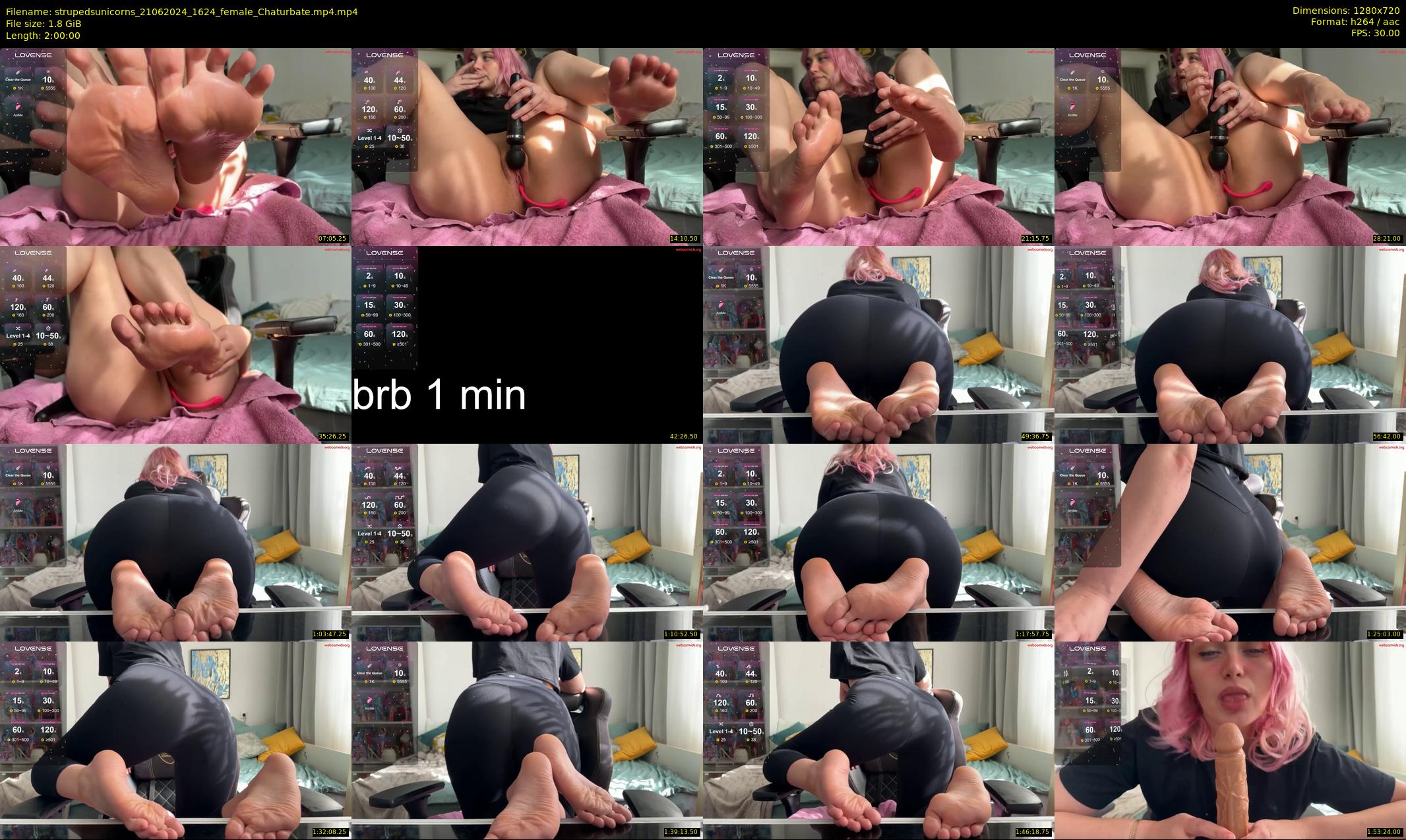 strupedsunicorns — 120 minute Chaturbate couple cam show recording, 720p, Jun 21, 2024