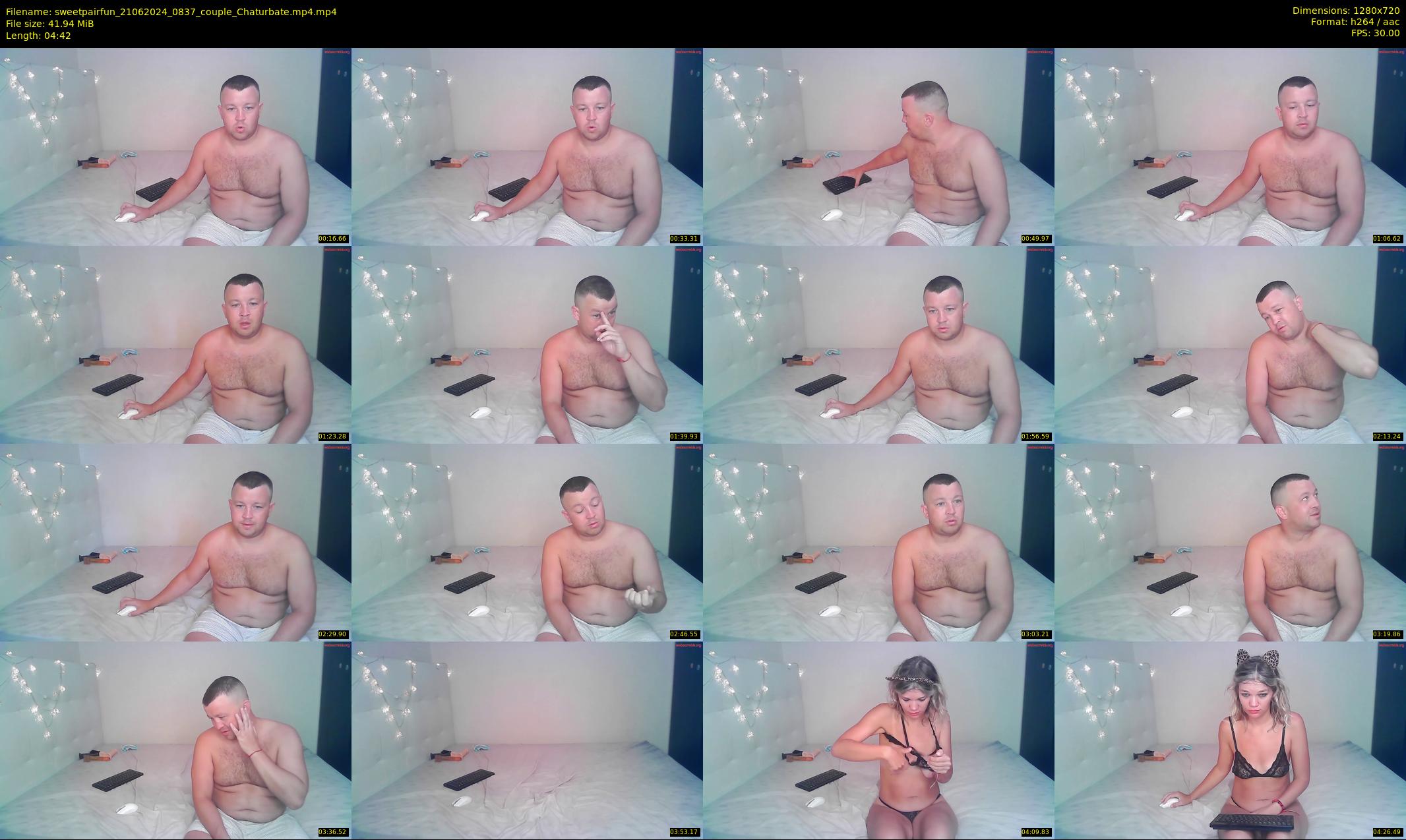 sweetpairfun — 5 minute Chaturbate couple cam show recording, 720p, Jun 21, 2024