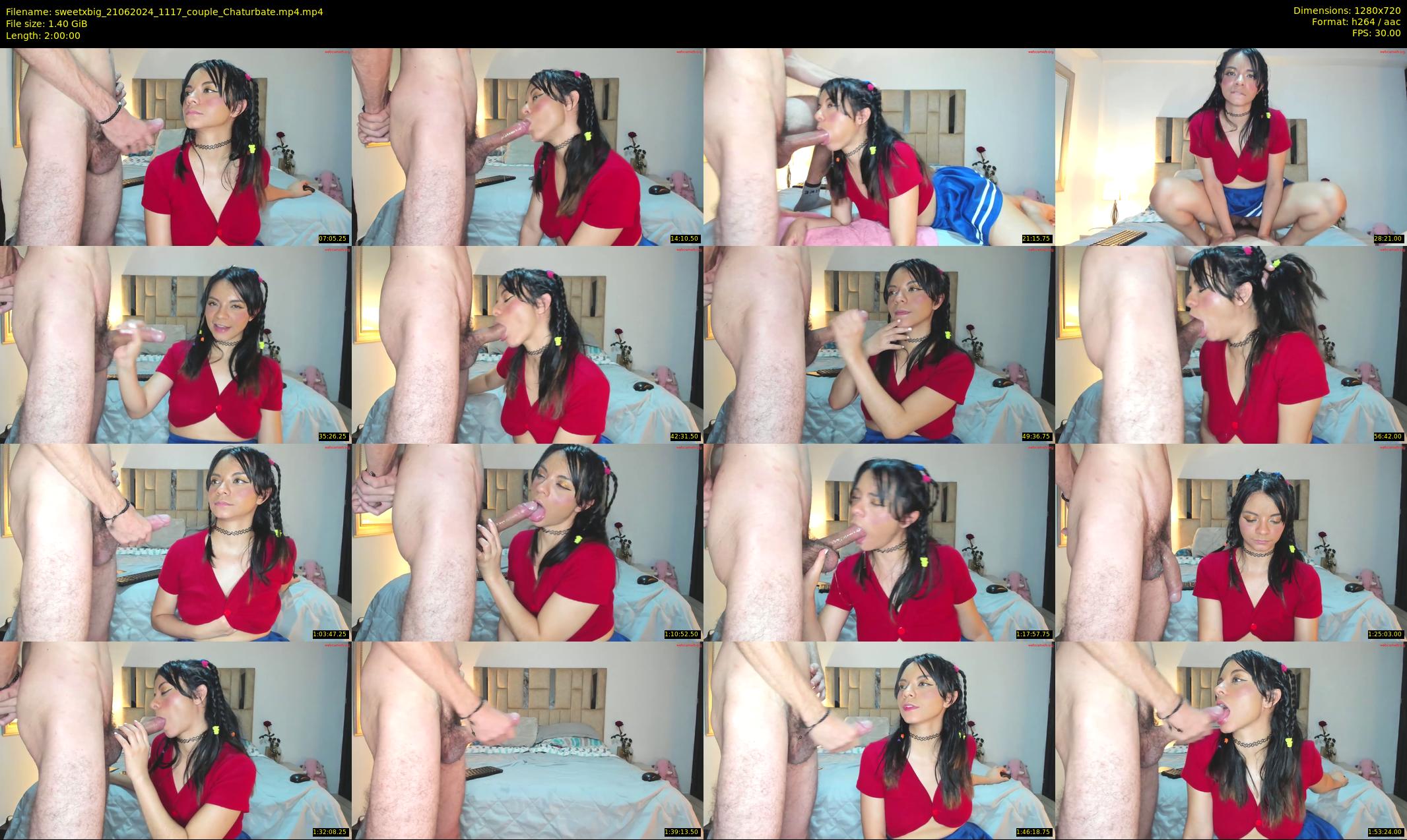 sweetxbig — 120 minute Chaturbate couple cam show recording, 720p, Jun 21, 2024