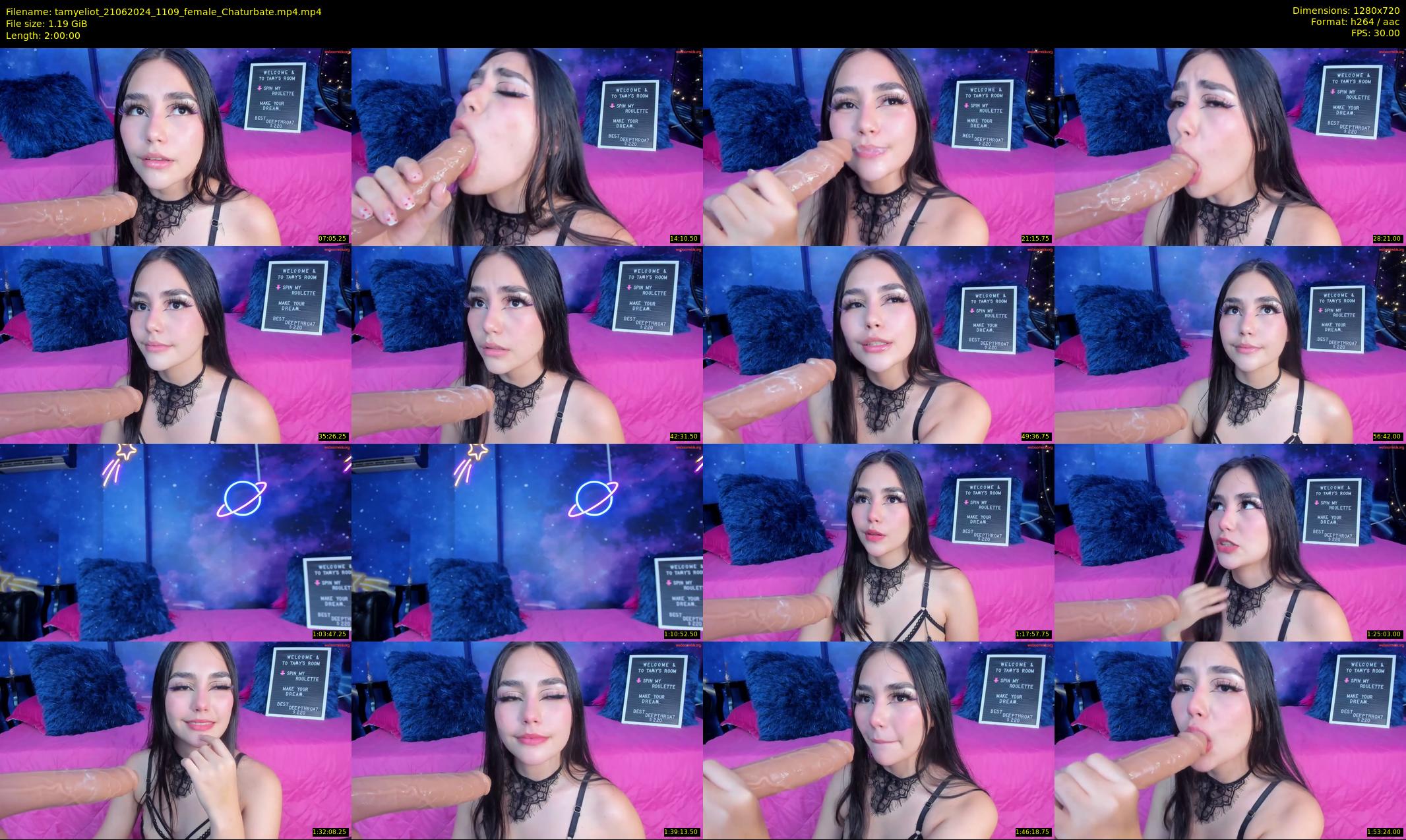 tamyeliot — 120 minute Chaturbate female cam show recording, 720p, Jun 21, 2024