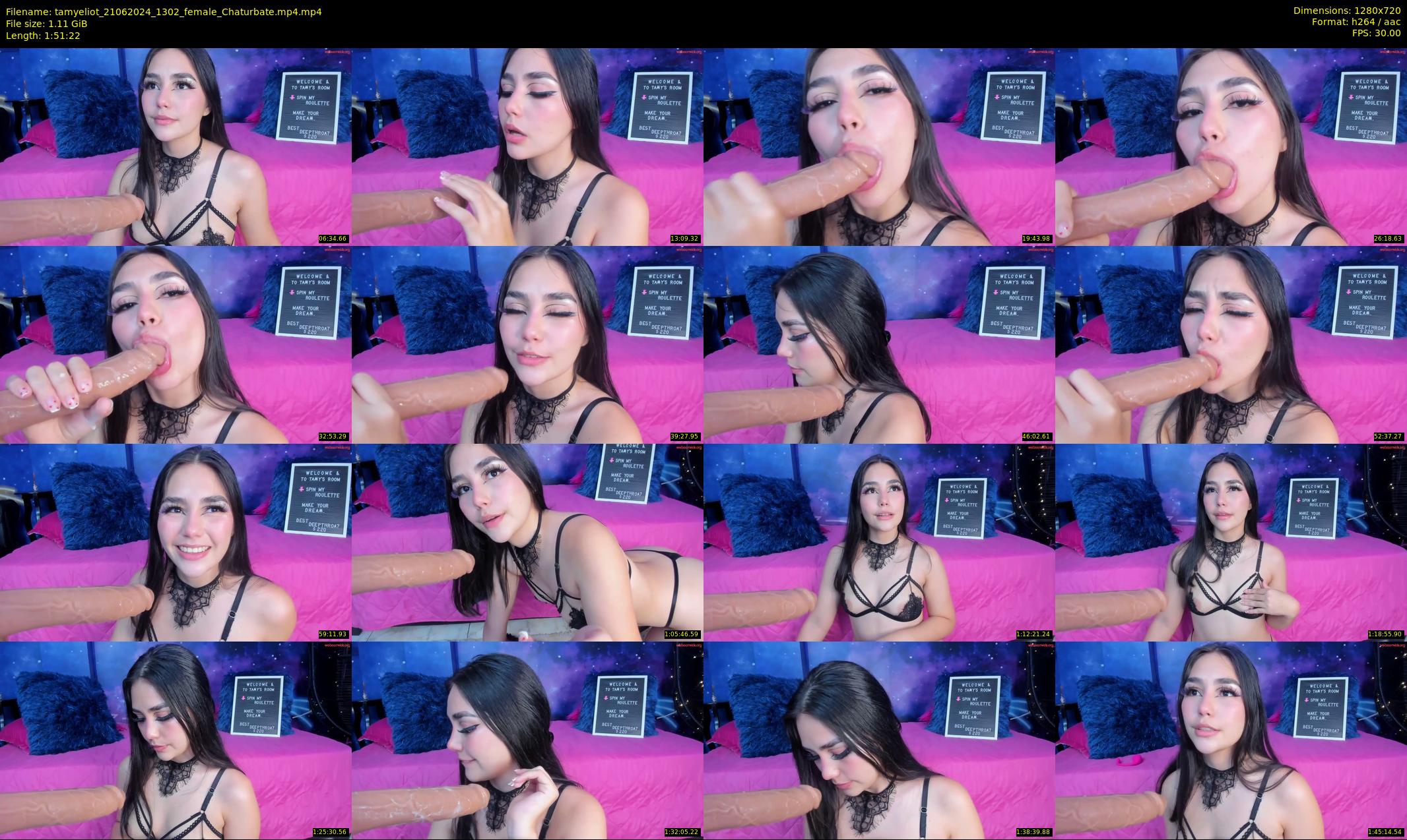 tamyeliot — 112 minute Chaturbate female cam show recording, 720p, Jun 21, 2024