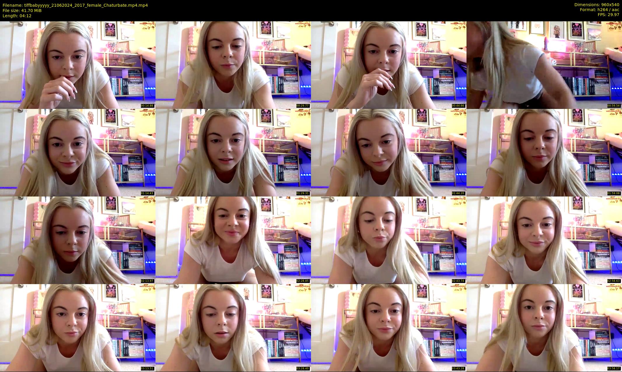 tiffbabyyyyy — 5 minute Chaturbate female cam show recording, 480p, Jun 21, 2024