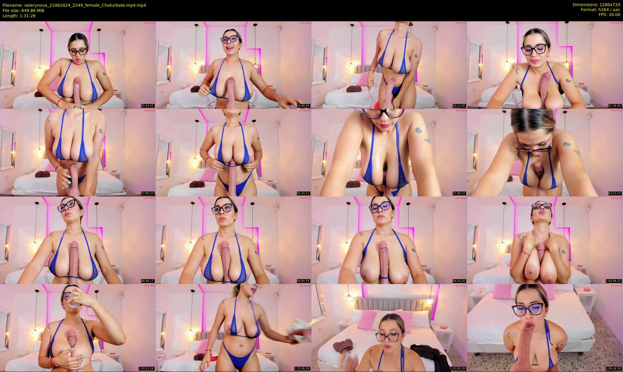 valerynova — 92 minute Chaturbate female cam show recording, 720p, Jun 21, 2024