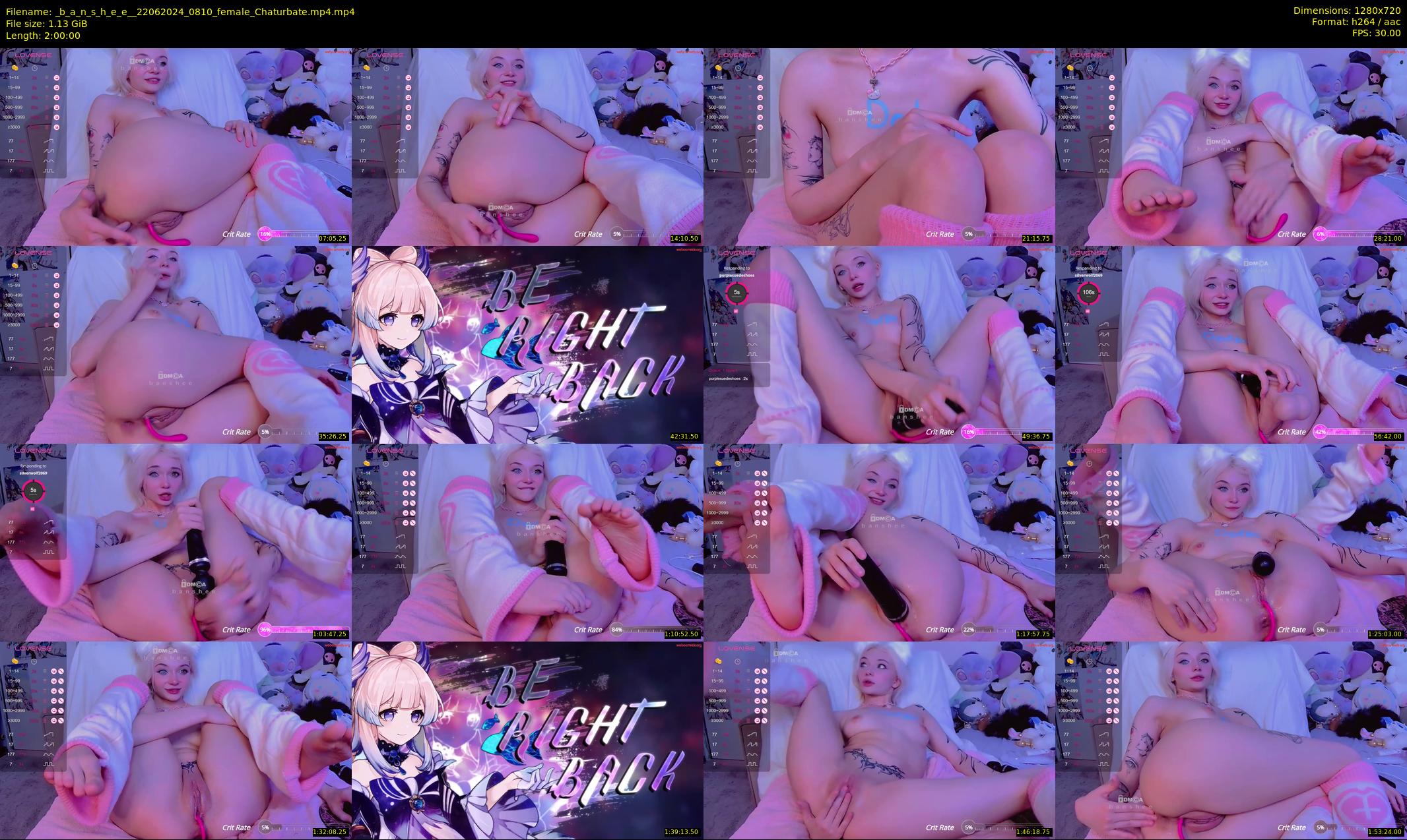 _b_a_n_s_h_e_e_ — 120 minute Chaturbate female cam show recording, 720p, Jun 22, 2024