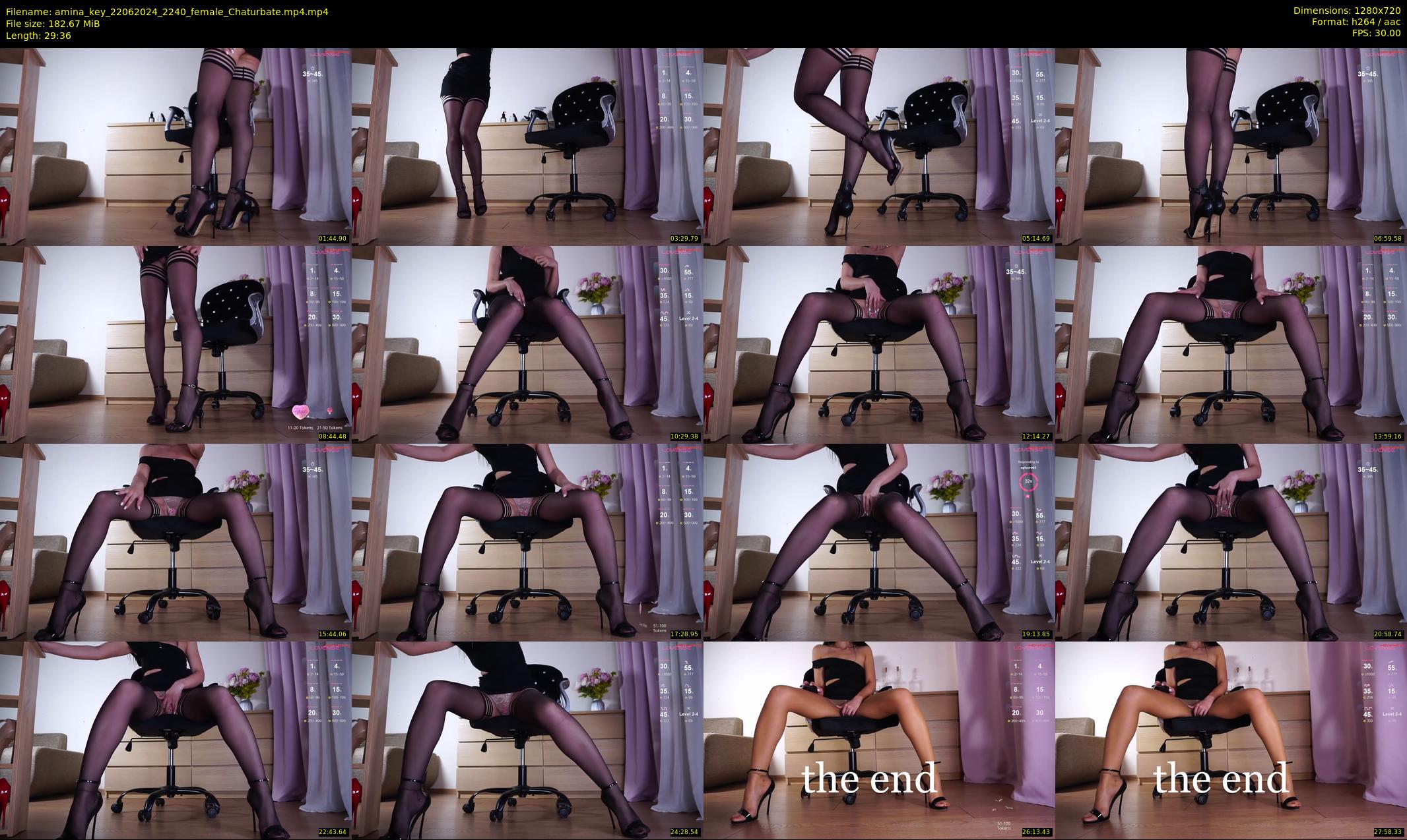 amina_key — 30 minute Chaturbate female cam show recording, 720p, Jun 22, 2024