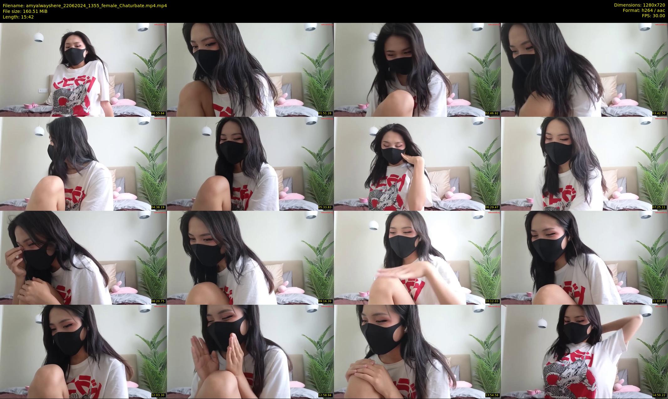 amyalwayshere — 16 minute Chaturbate female cam show recording, 720p, Jun 22, 2024
