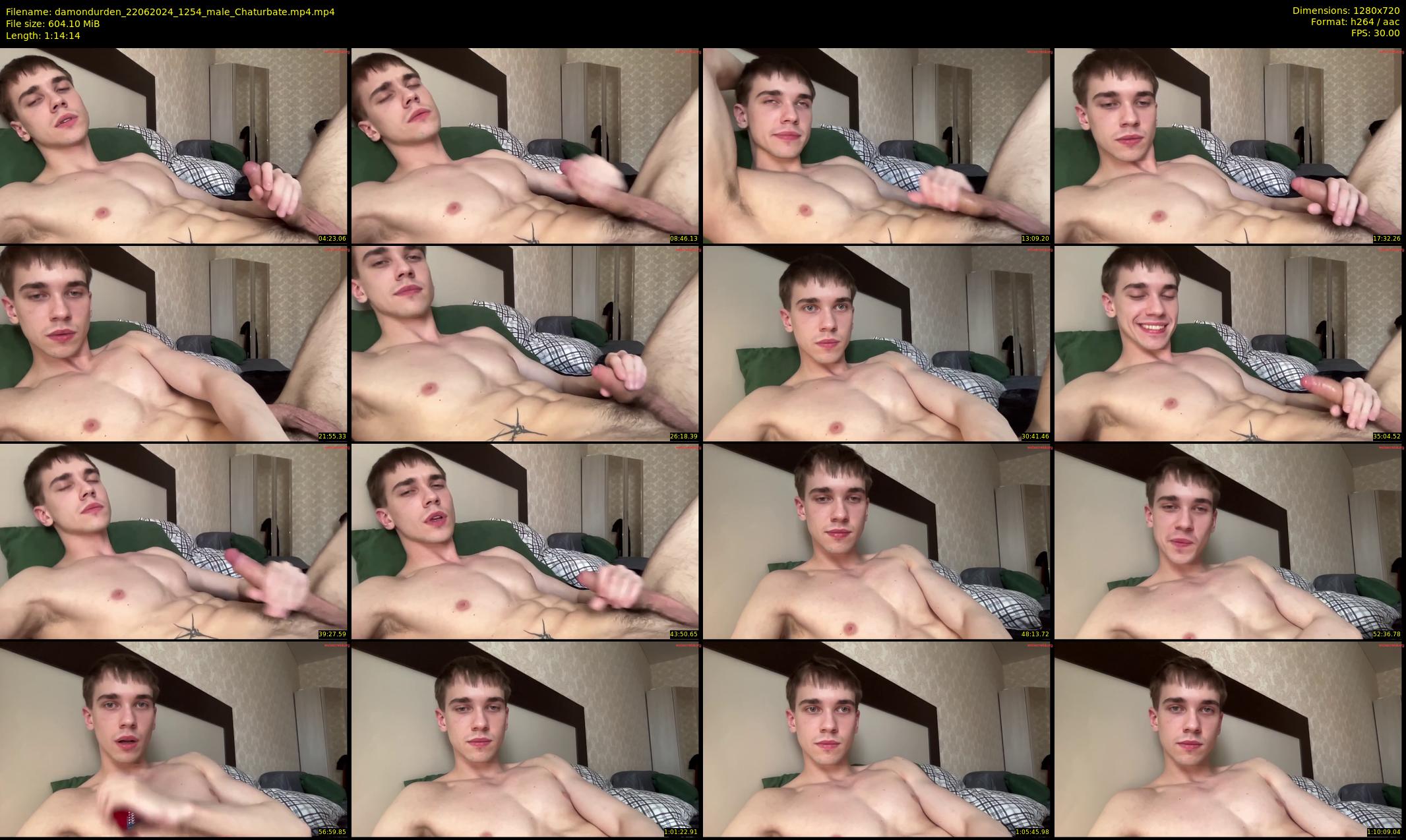 damondurden — 75 minute Chaturbate male cam show recording, 720p, Jun 22, 2024