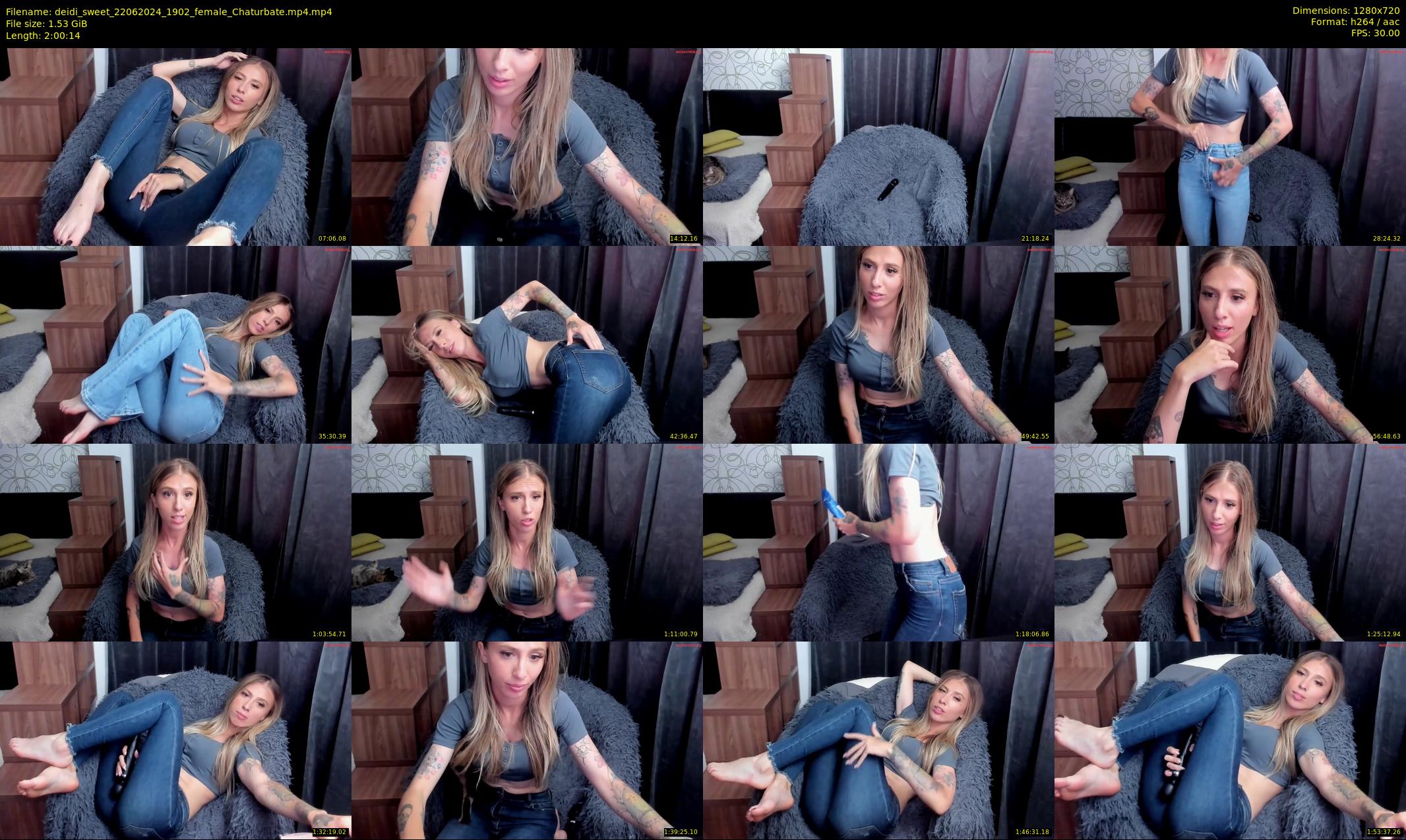 deidi_sweet — 121 minute Chaturbate female cam show recording, 720p, Jun 22, 2024