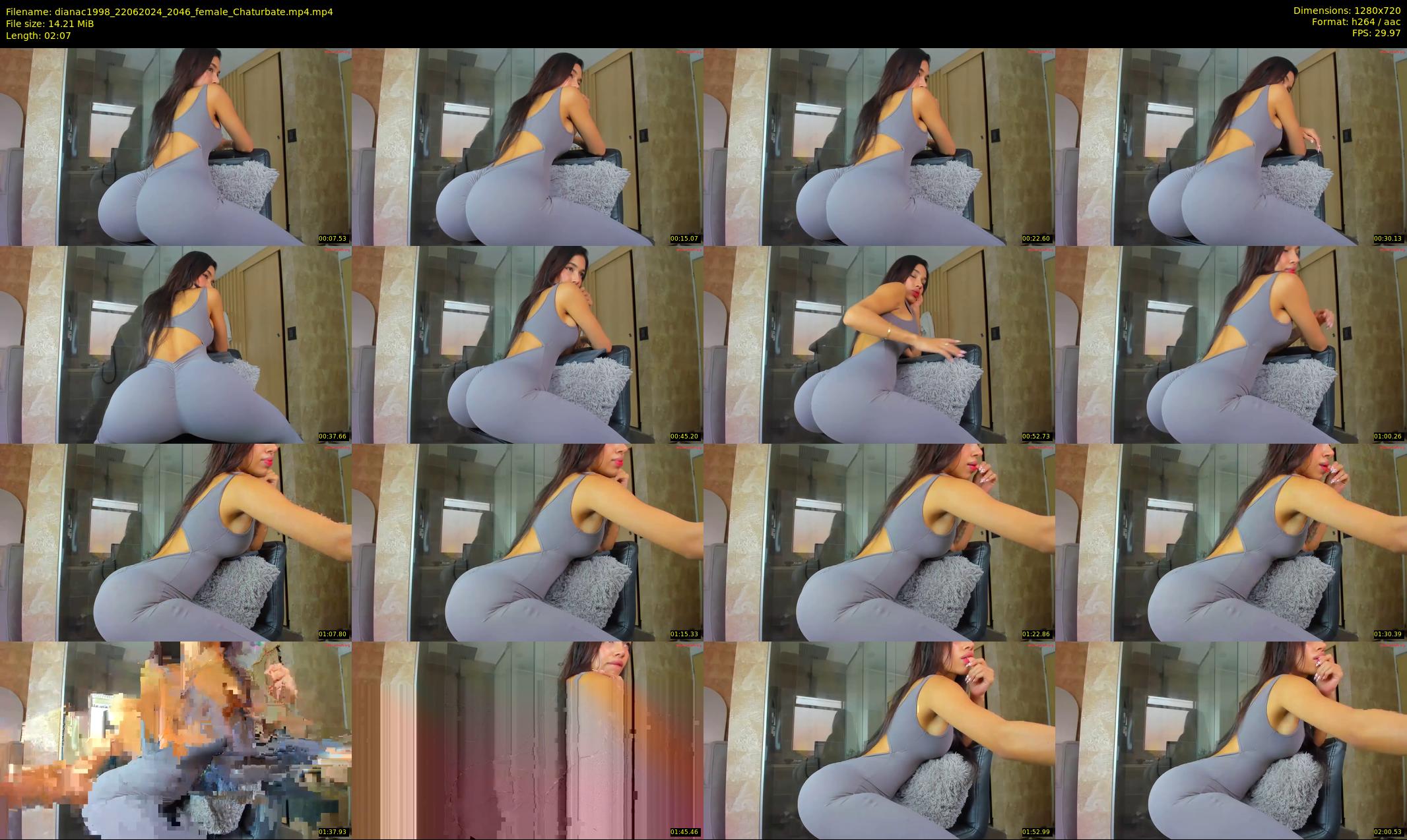 dianac1998 — 3 minute Chaturbate female cam show recording, 720p, Jun 22, 2024