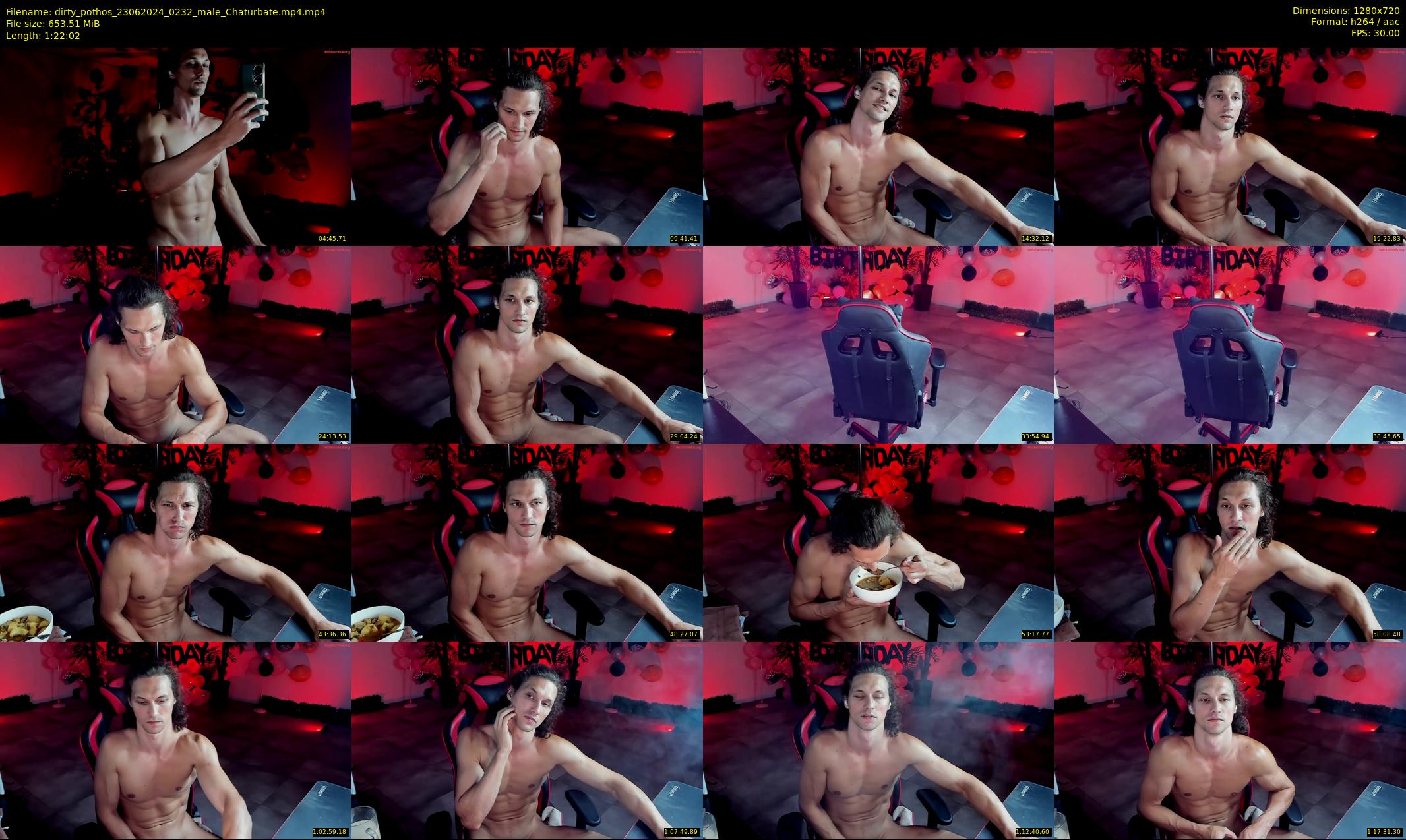 dirty_pothos — 83 minute Chaturbate male cam show recording, 720p, Jun 23, 2024