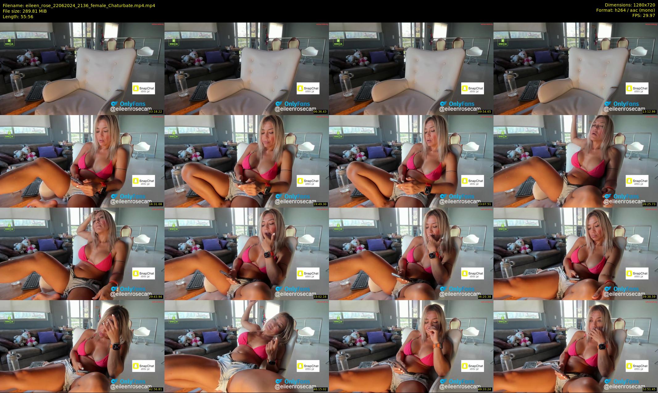 eileen_rose — 56 minute Chaturbate female cam show recording, 720p, Jun 22, 2024