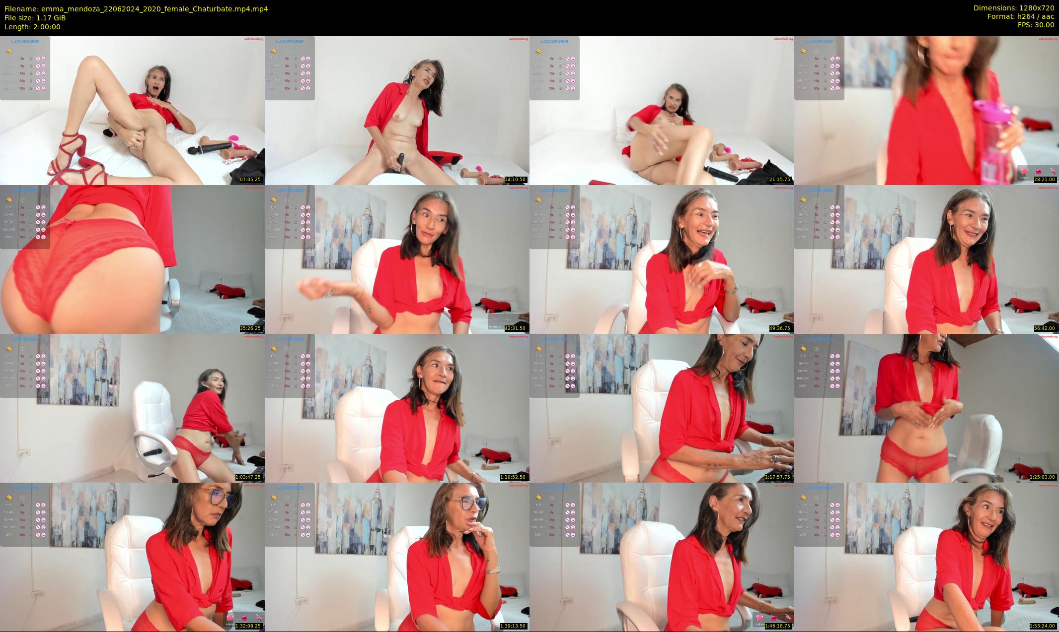 emma_mendoza — 120 minute Chaturbate female cam show recording, 720p, Jun 22, 2024