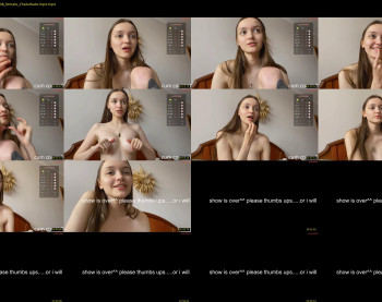 existencee — 28 minute Chaturbate female cam show recording, 720p, Jun 22, 2024