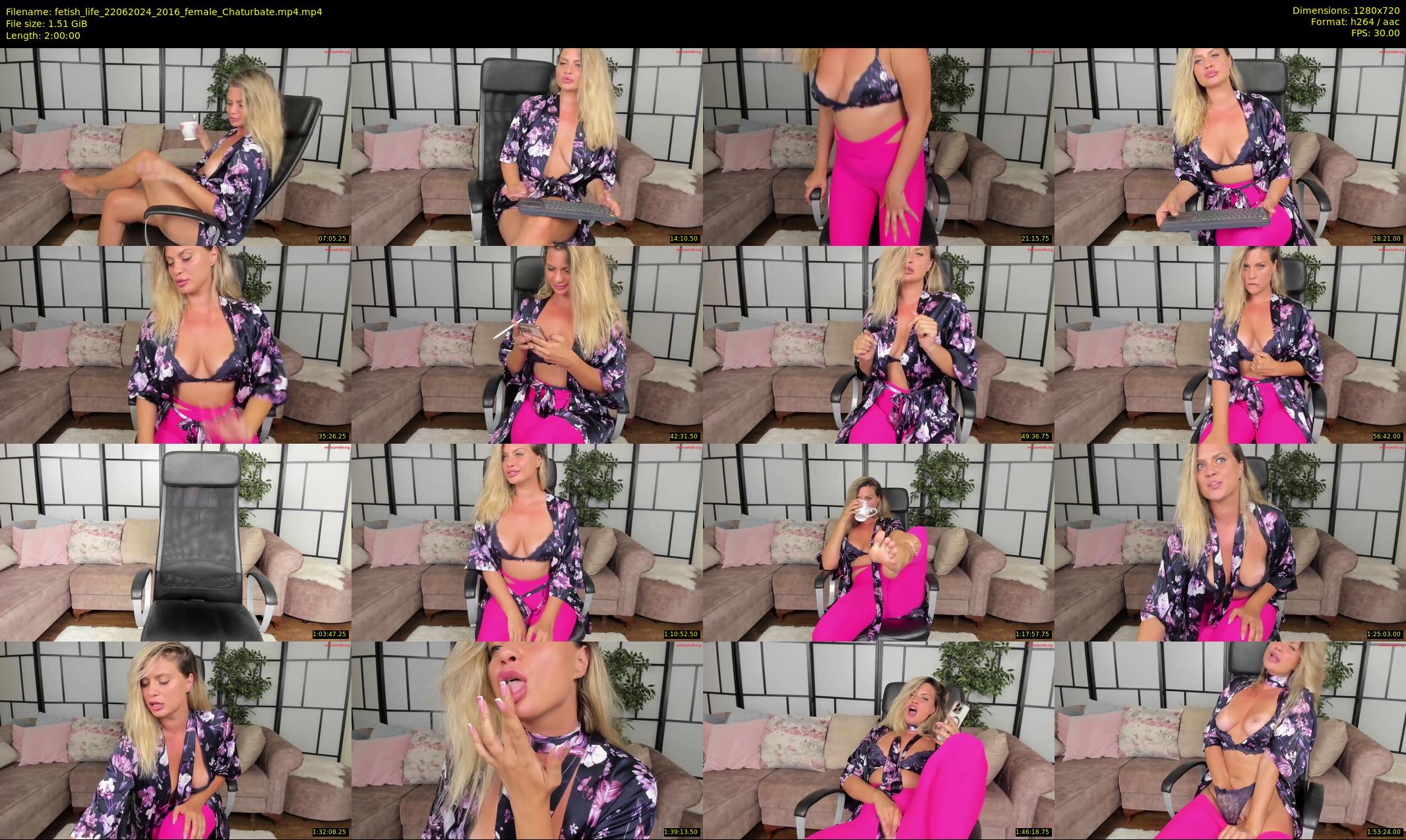 fetish_life — 120 minute Chaturbate female cam show recording, 720p, Jun 22, 2024
