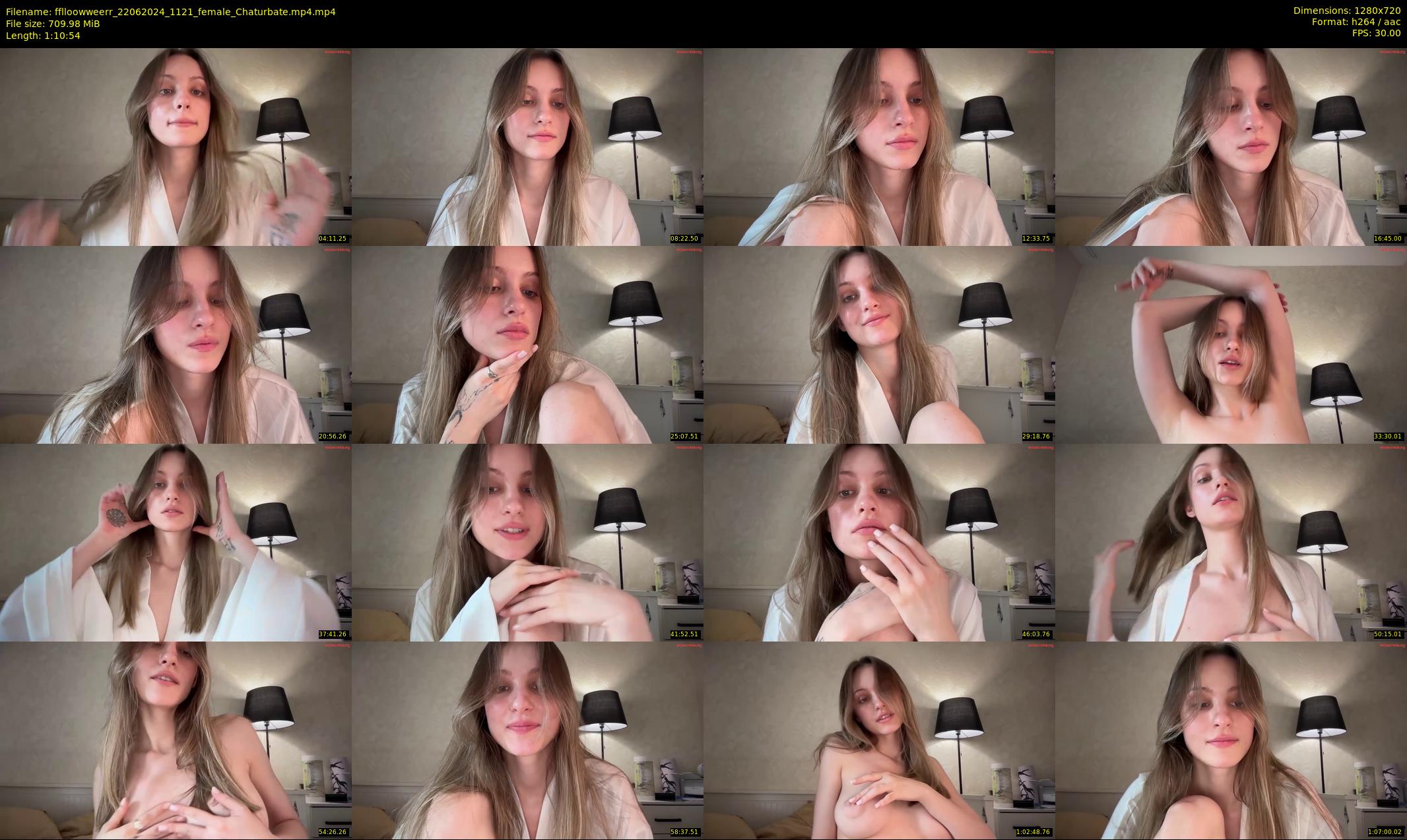 fflloowweerr — 71 minute Chaturbate couple cam show recording, 720p, Jun 22, 2024