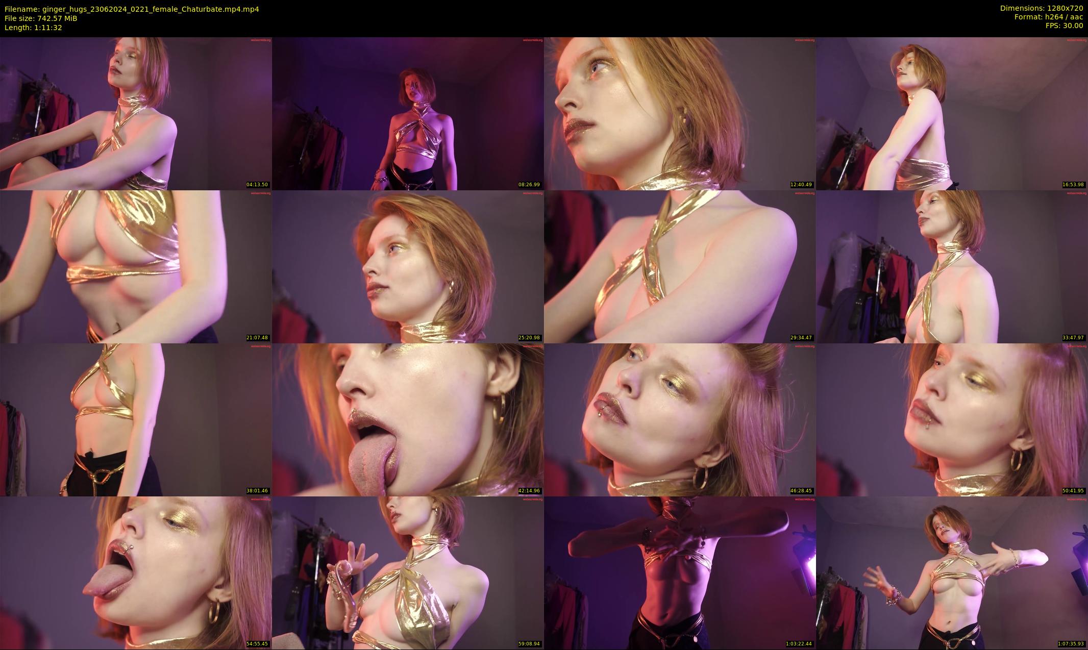 ginger_hugs — 72 minute Chaturbate female cam show recording, 720p, Jun 23, 2024