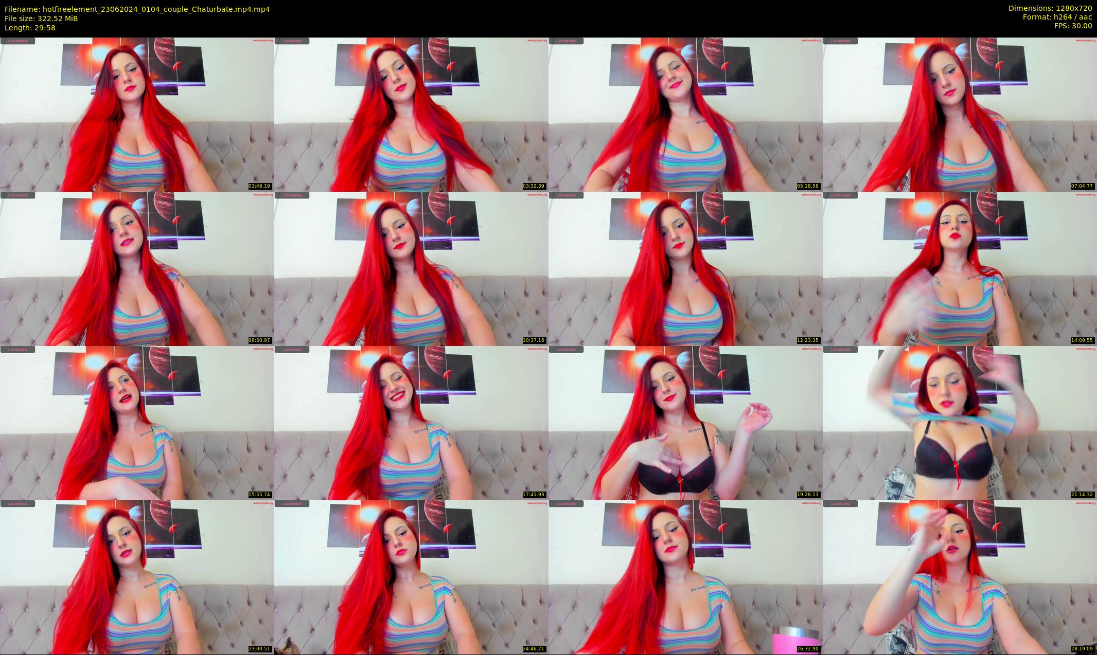 hotfireelement — 30 minute Chaturbate couple cam show recording, 720p, Jun 23, 2024