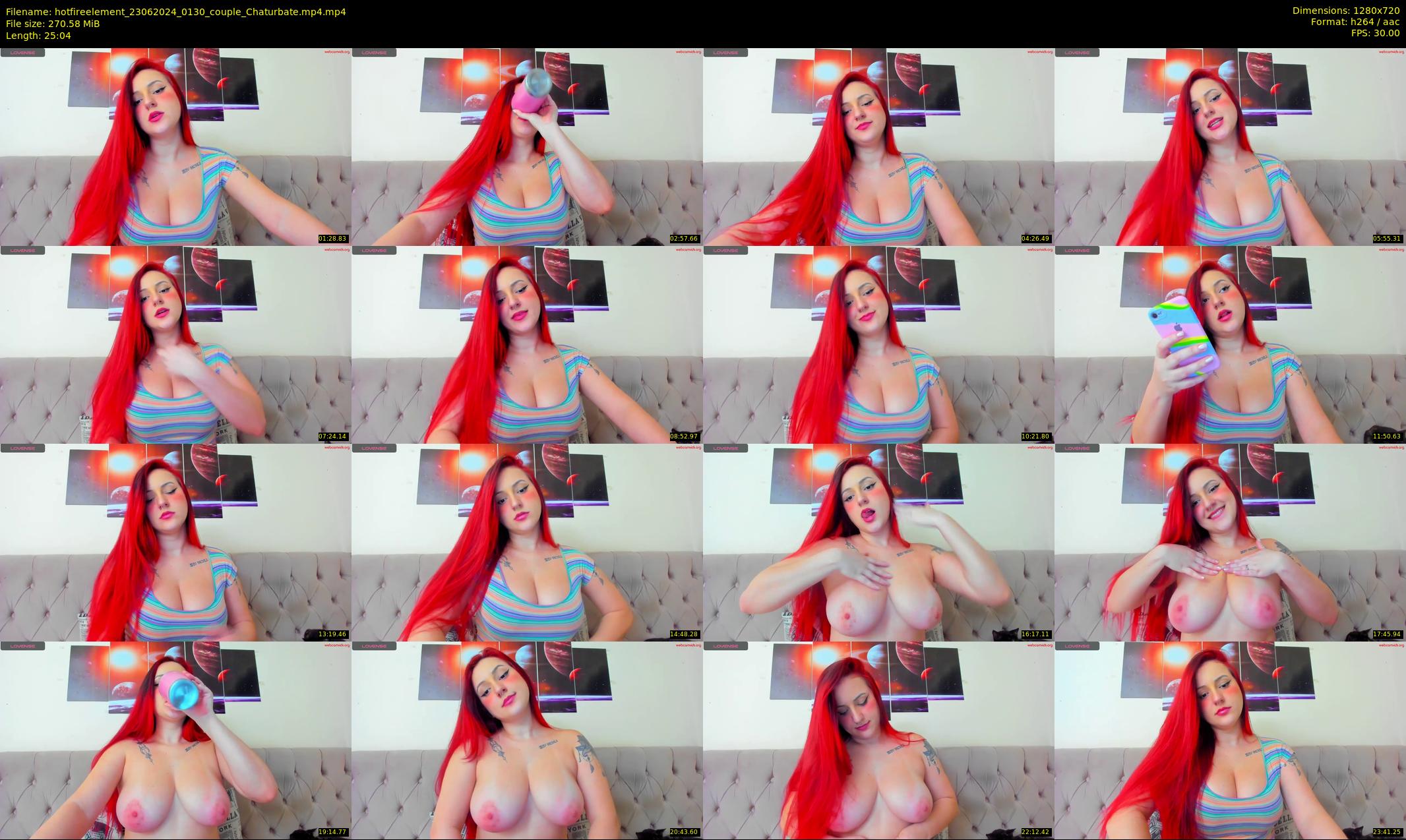 hotfireelement — 26 minute Chaturbate couple cam show recording, 720p, Jun 23, 2024