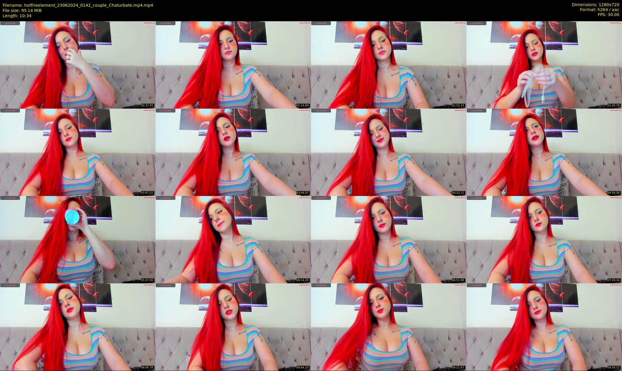 hotfireelement — 11 minute Chaturbate couple cam show recording, 720p, Jun 23, 2024
