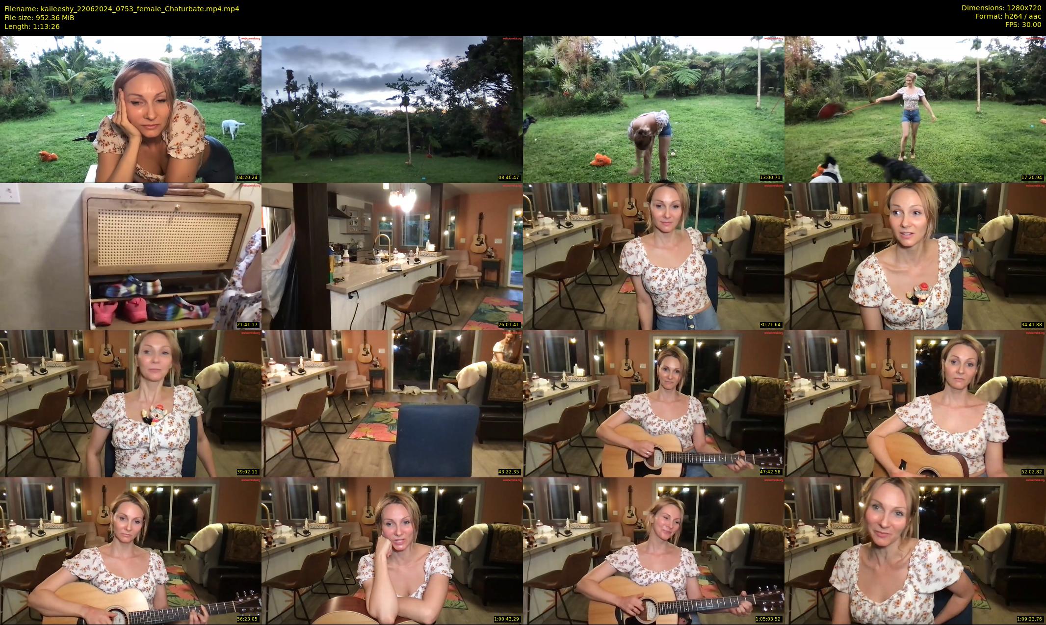 kaileeshy — 74 minute Chaturbate female cam show recording, 720p, Jun 22, 2024