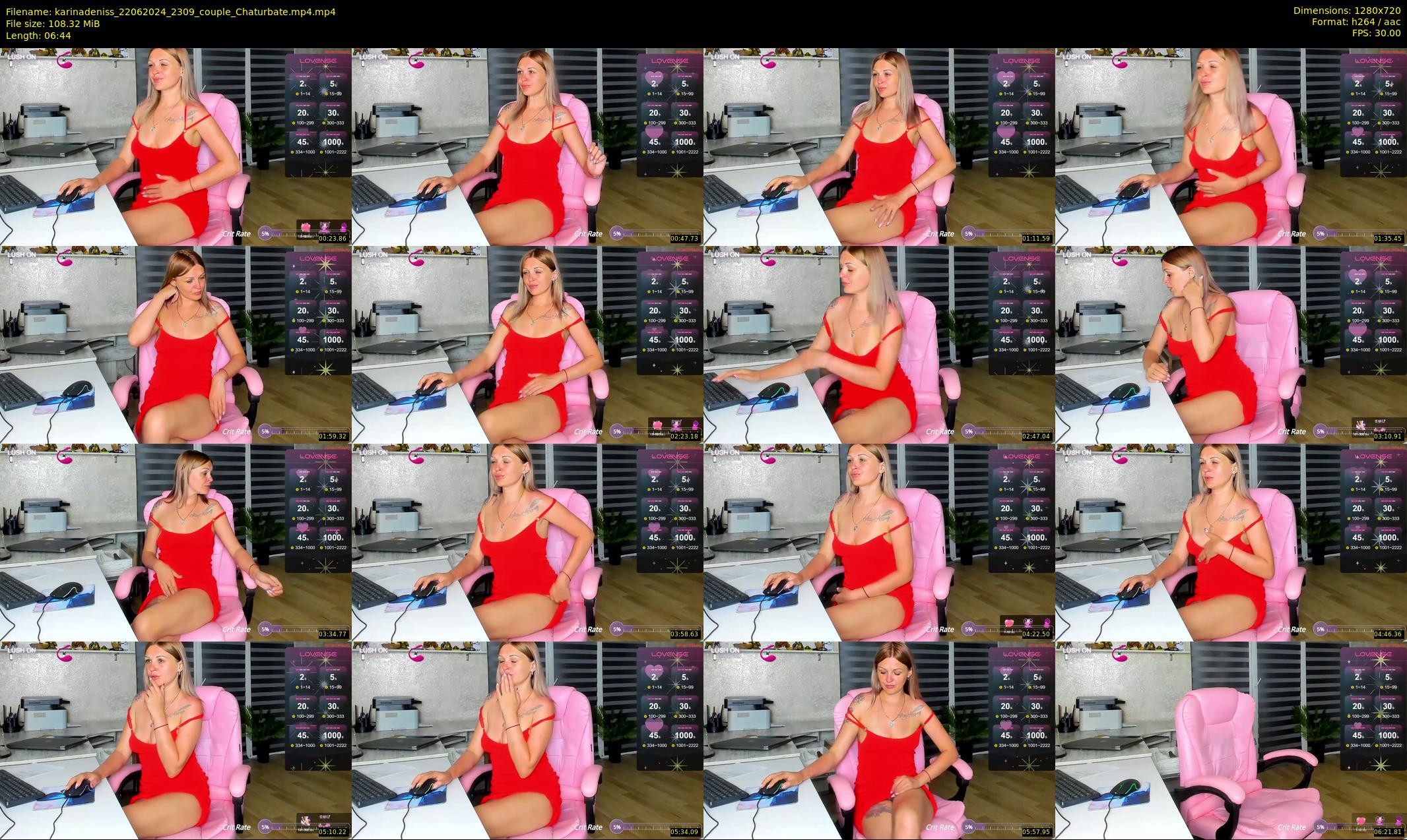 karinadeniss — 7 minute Chaturbate couple cam show recording, 720p, Jun 22, 2024