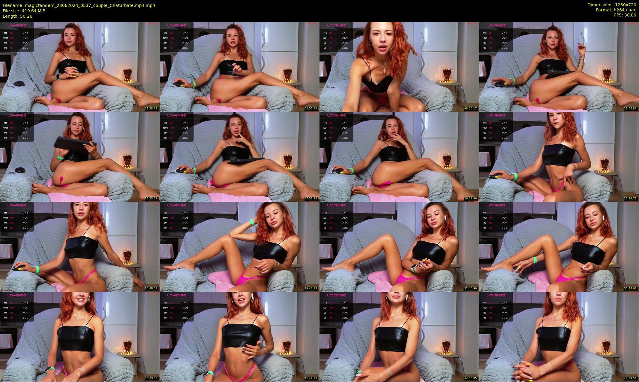 magictandem — 51 minute Chaturbate couple cam show recording, 720p, Jun 23, 2024